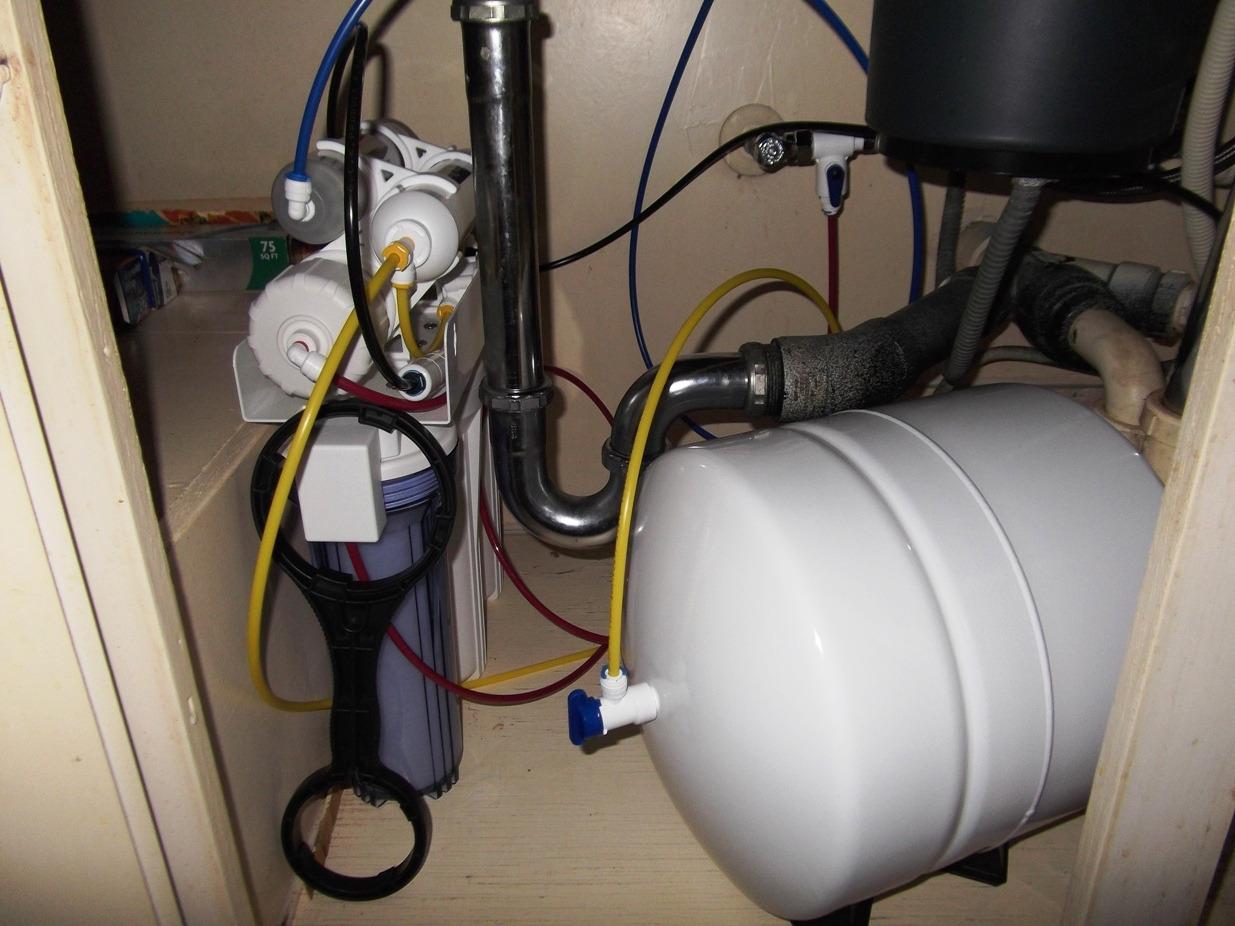 iSpring RCC7AK, NSF Certified, 75 GPD, Alkaline 6-Stage Reverse Osmosis System, pH+ Remineralization RO Water Filter System Under Sink, Patented Top-Mounted Faucet Design for Easy Installation customer photo 2