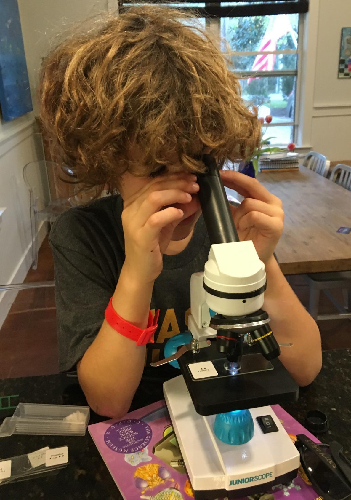 Omano Juniorscope Microscope for Kids - Microscope Kit for Kids 8+ for Science Microscope Experiments - Kids Microscope Kit That Encourage STEM Exploration - Beginner Microscope for Kids 8 and Up. customer photo 1
