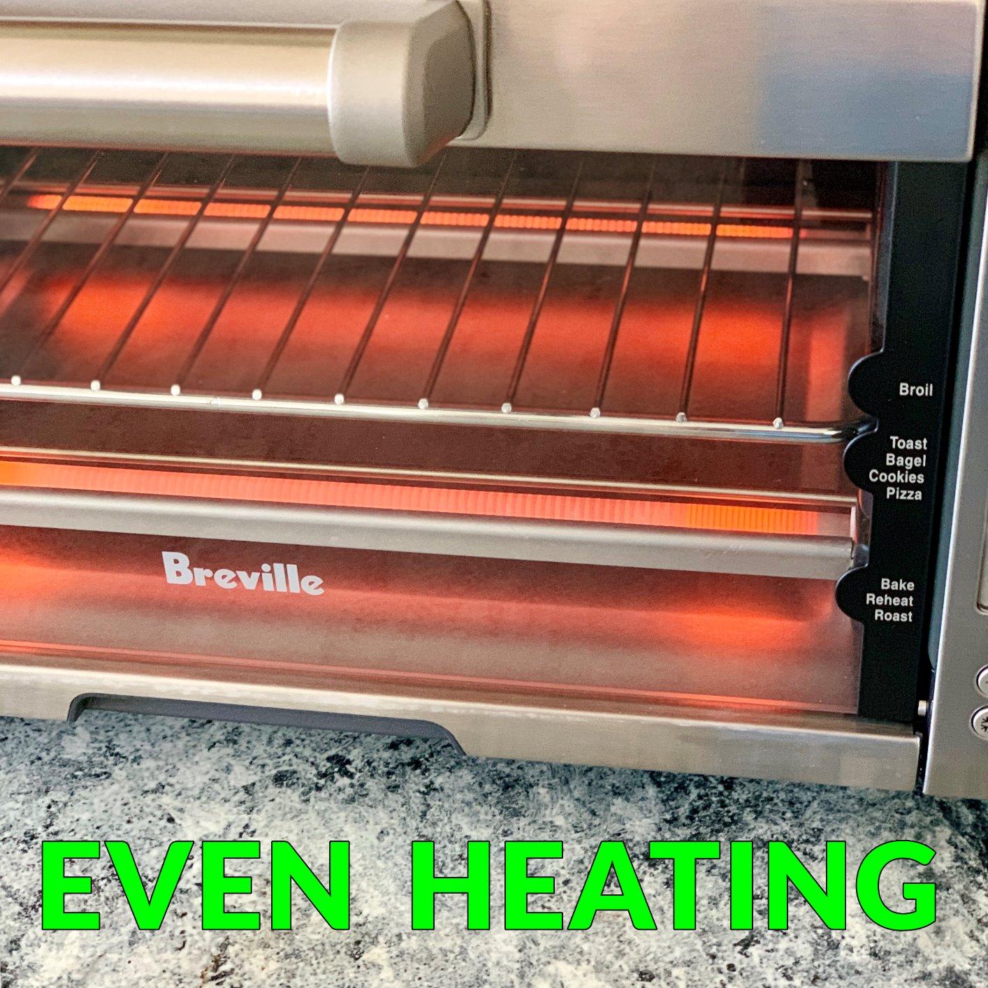 Breville BOV450XL Mini Smart Countertop Oven and Toaster Oven, Small, Brushed Stainless Steel customer photo 2