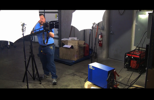 ProAm USA Orion Jr DVC50 Compact DSLR Video Camera Jib Crane Tilt, 4 ft customer photo 1