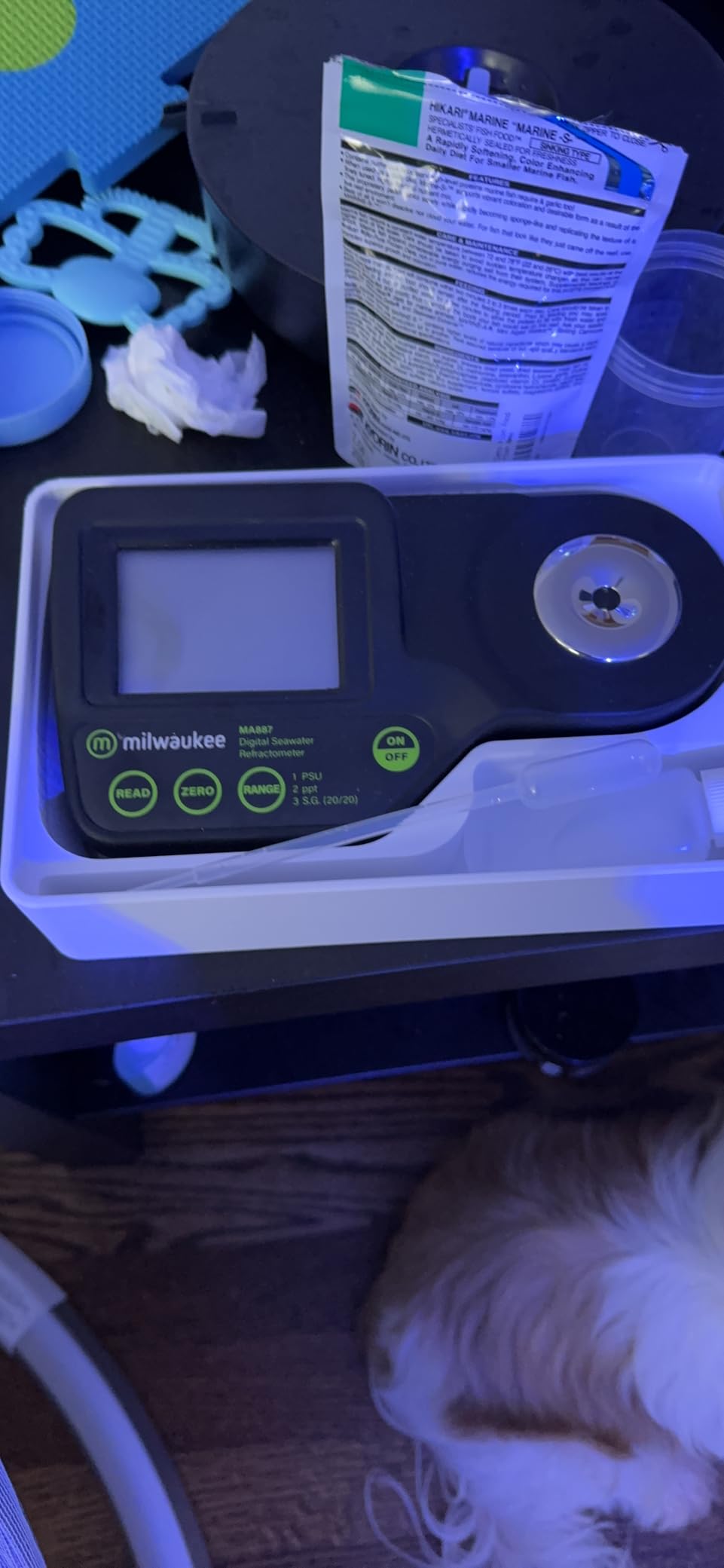 Milwaukee Salinity Digital Refractometer for Saltwater Aquariums - MA887 customer photo 2