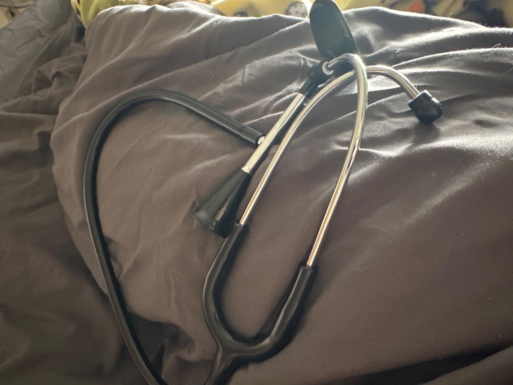 Dixie EMS Fetal Stethoscope for Baby's Heartbeat Detection, Latex-Free Fetoscope with Pinard Horn and Soft Earbuds, 22