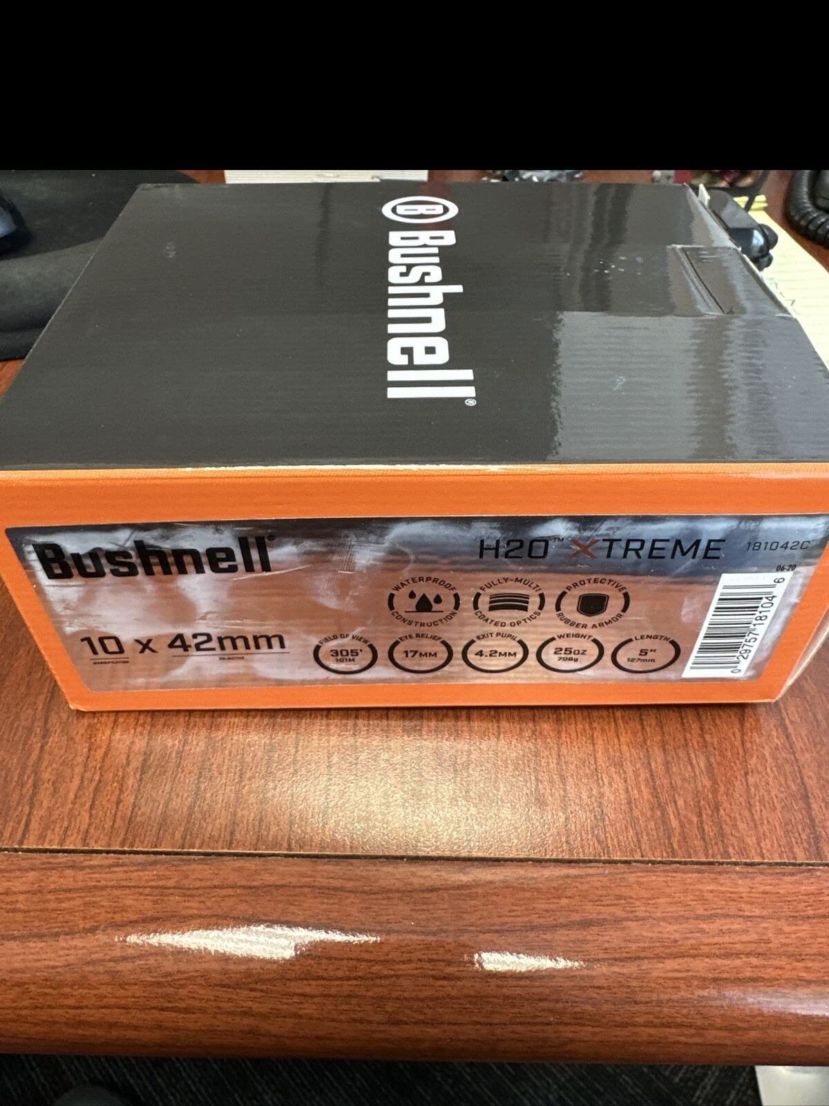 Bushnell H2O Xtreme Binoculars_FullyMultiCoated_Waterproof IPX7_10x42_181042C customer photo 1