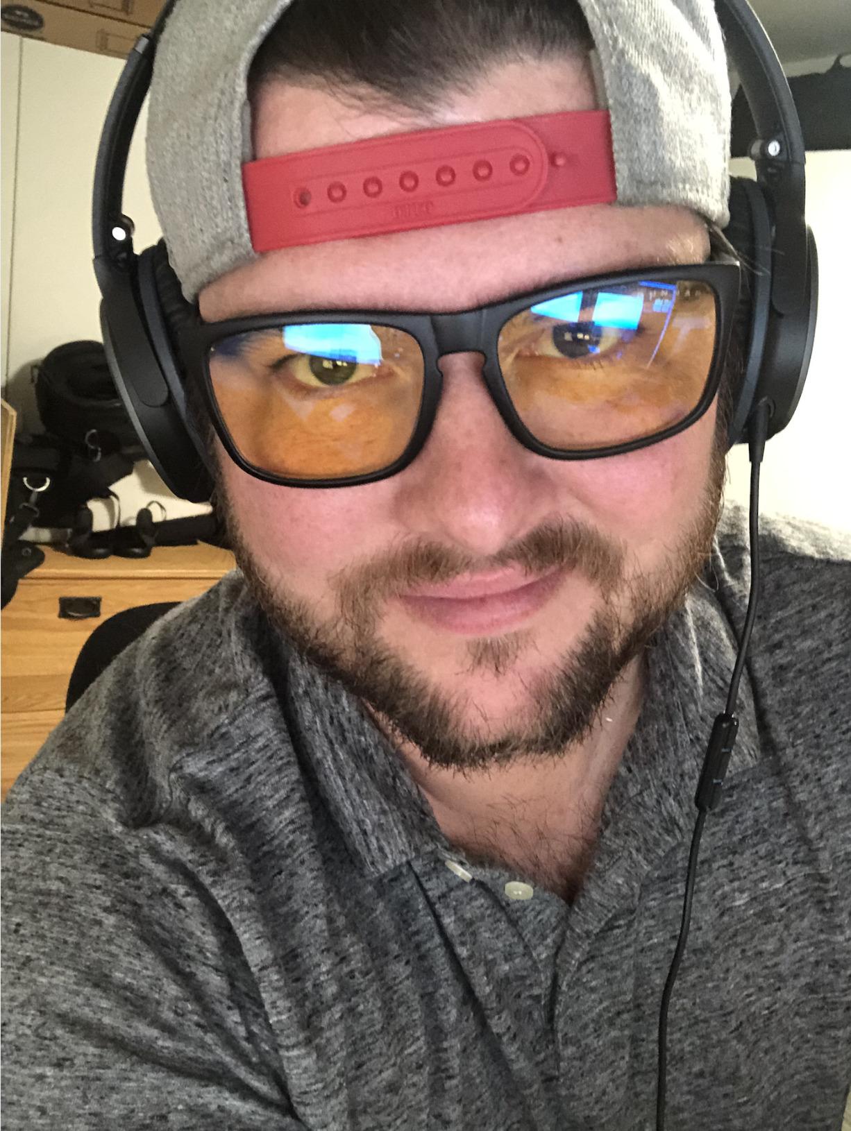 Gunnar - Premium Gaming and Computer Glasses - Blocks 65% - 98% Blue Light - Intercept customer photo 2