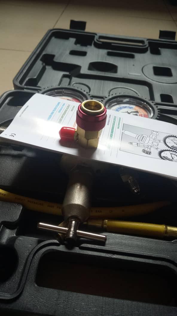 Mastercool 53010 HVAC Pressure Testing Kit | Includes Nitrogen Pressure Regulator, Charging Hose, Leak Testing Adapter, R410A Adapter, Blow Molded Case | Professional-Grade for Leak Testing customer photo 1