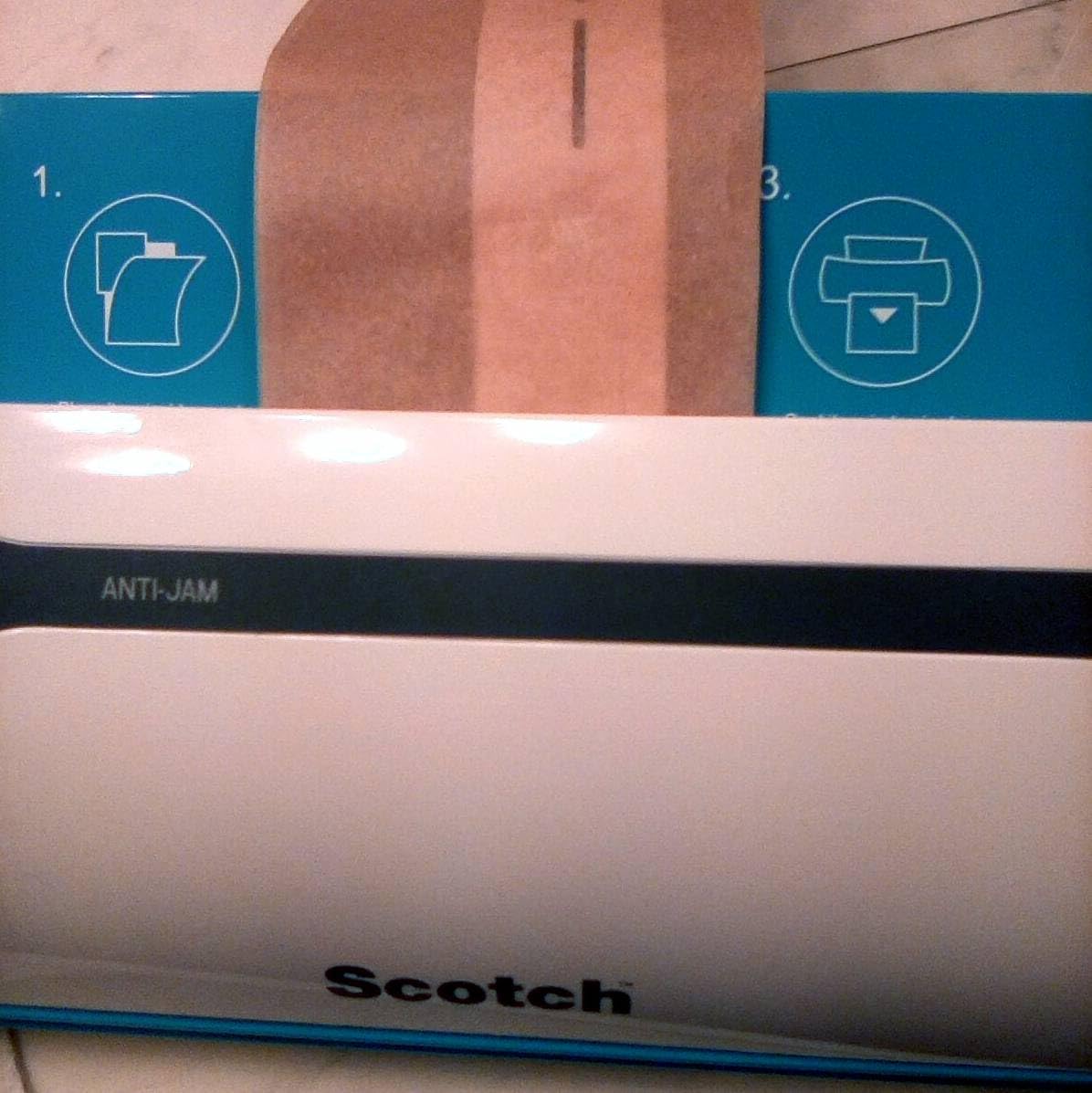 Scotch PRO TL906 Thermal Laminator Machine, 9 in, White/Blue customer photo 2