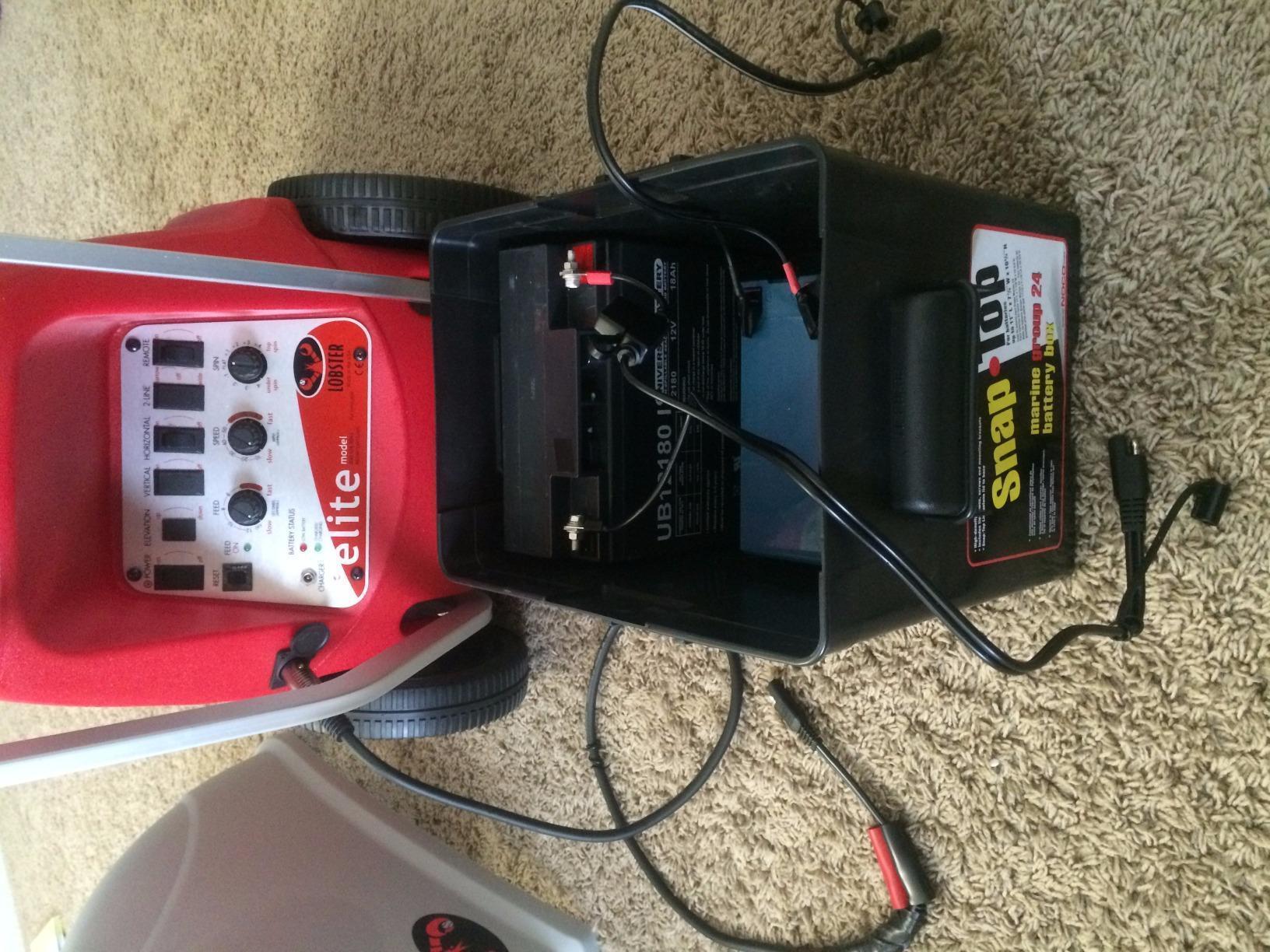 LOBSTER Sports Elite Tennis Ball Machine - Auto Portable Tennis Ball Launcher, Preloaded & Custom Drills, Spin Control, Lob Elevation Switch, Ball Speed (up to 80MPH), with Multi-Function Remote customer photo 1