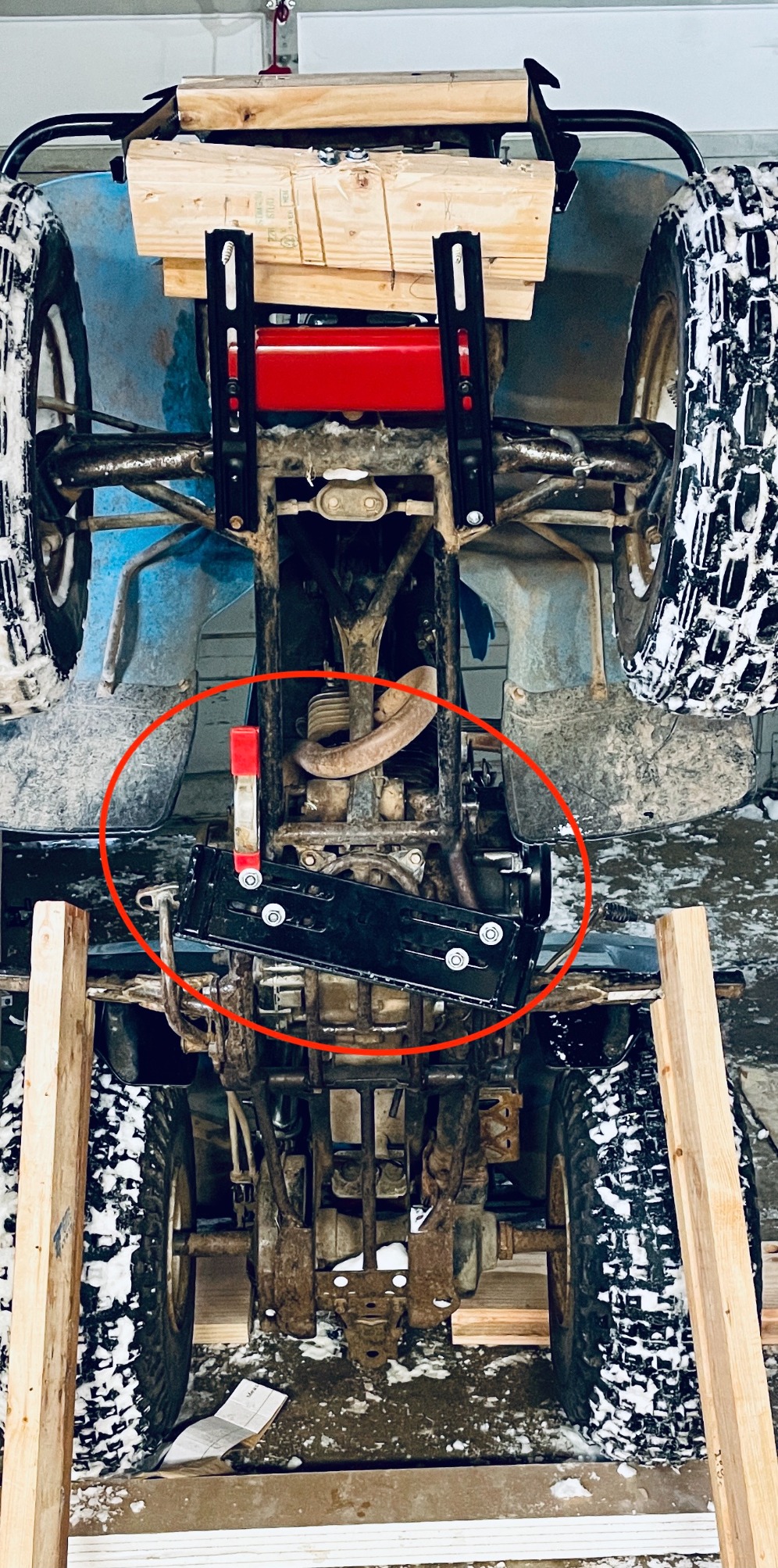 Extreme Max 5500.5010 UniPlow One-Box ATV Plow System with UniMount Kit - 50