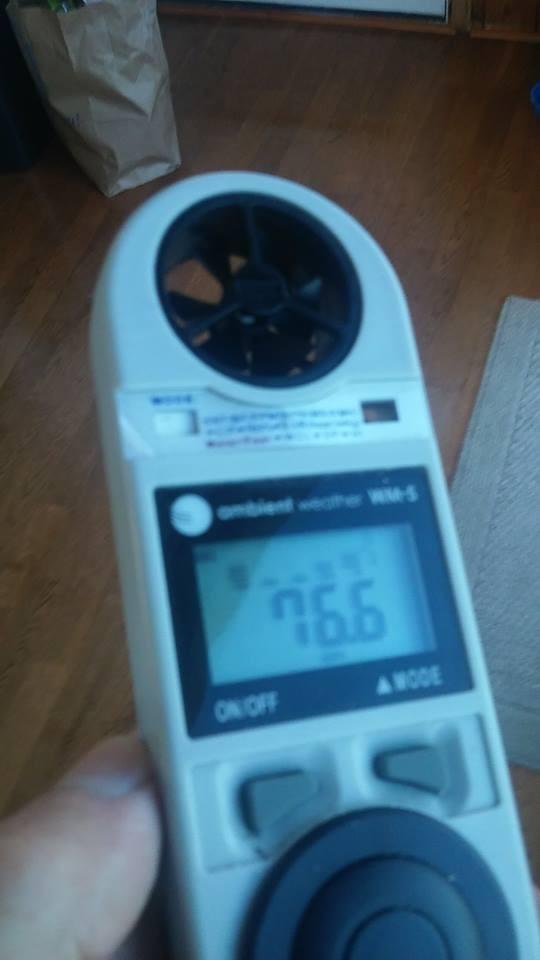 Ambient Weather WM-5 Handheld Weather Meter w/Windspeed, Temperature, Humidity, Dew Point, Heat Index, Pressure, Altitude customer photo 1