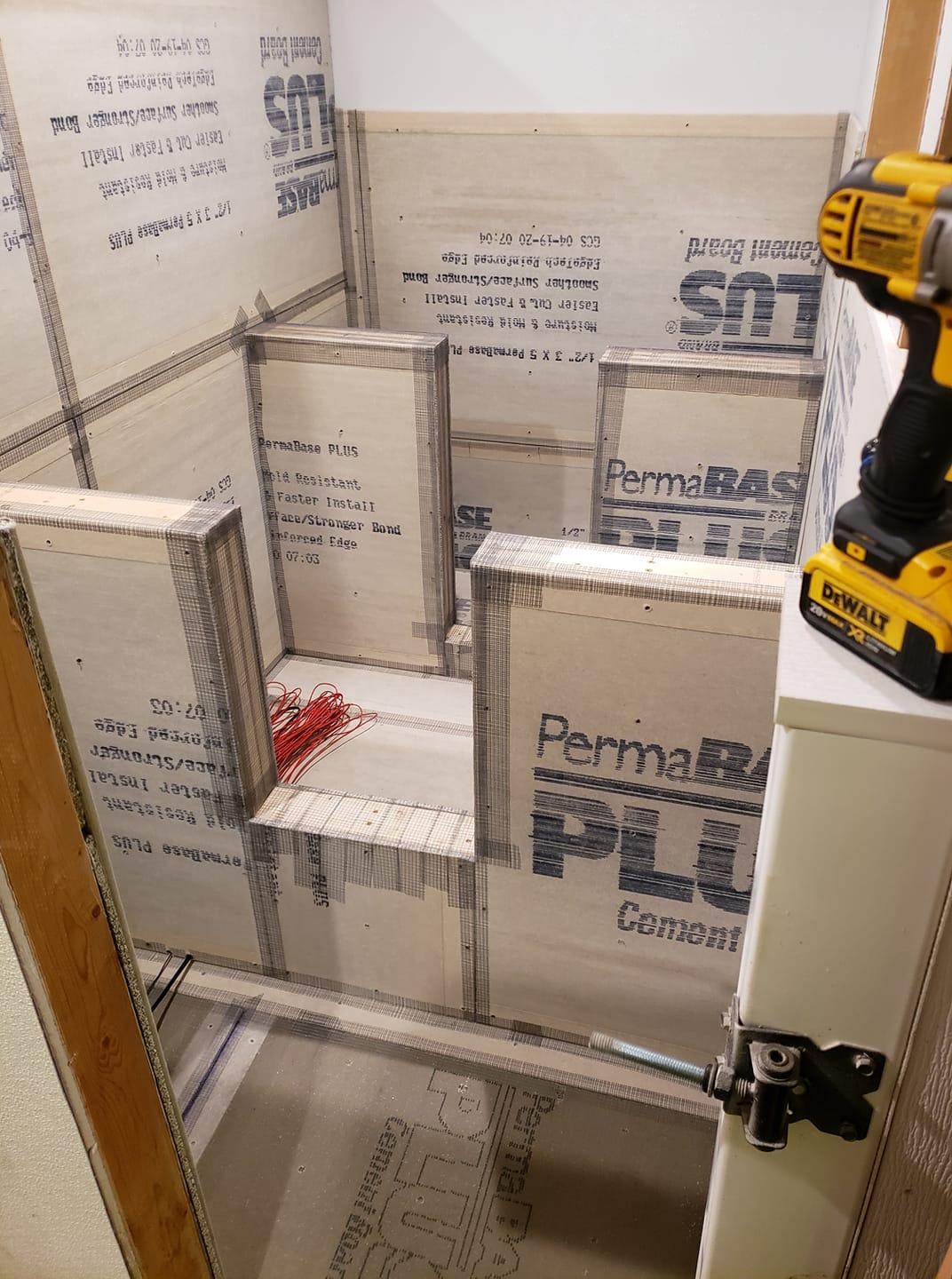 Electric Floor Heating System for Tile 30 sqft 120V 3Amps 360Watts-Heated Flooring System for Bathroom Floor Heating Kit Underfloor Comfort Heat 7Day/4Event Programmable GFCI Thermostat by Heatwave customer photo 1