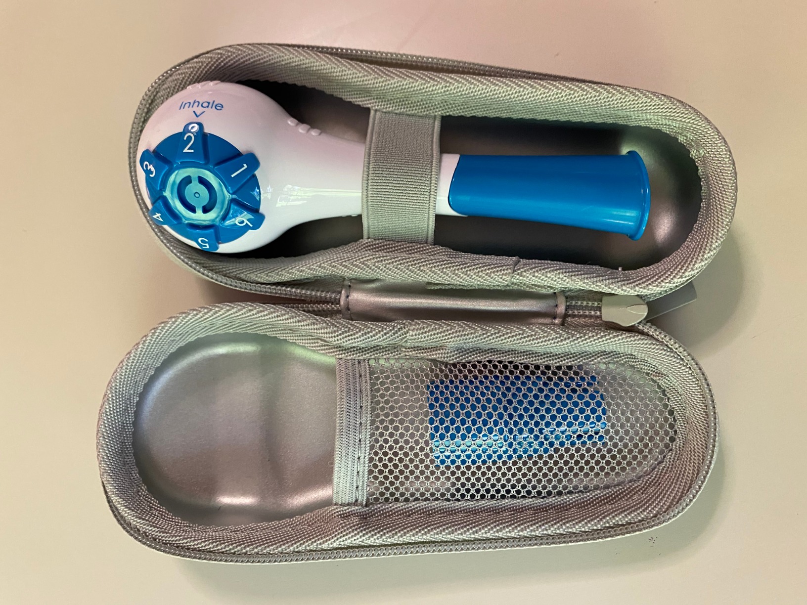 THE BREATHER | Natural Breathing Exerciser Trainer For Drug-Free Respiratory Therapy | Breathe Easier with Stronger Lungs | Guided Mobile Training App Included customer photo 1