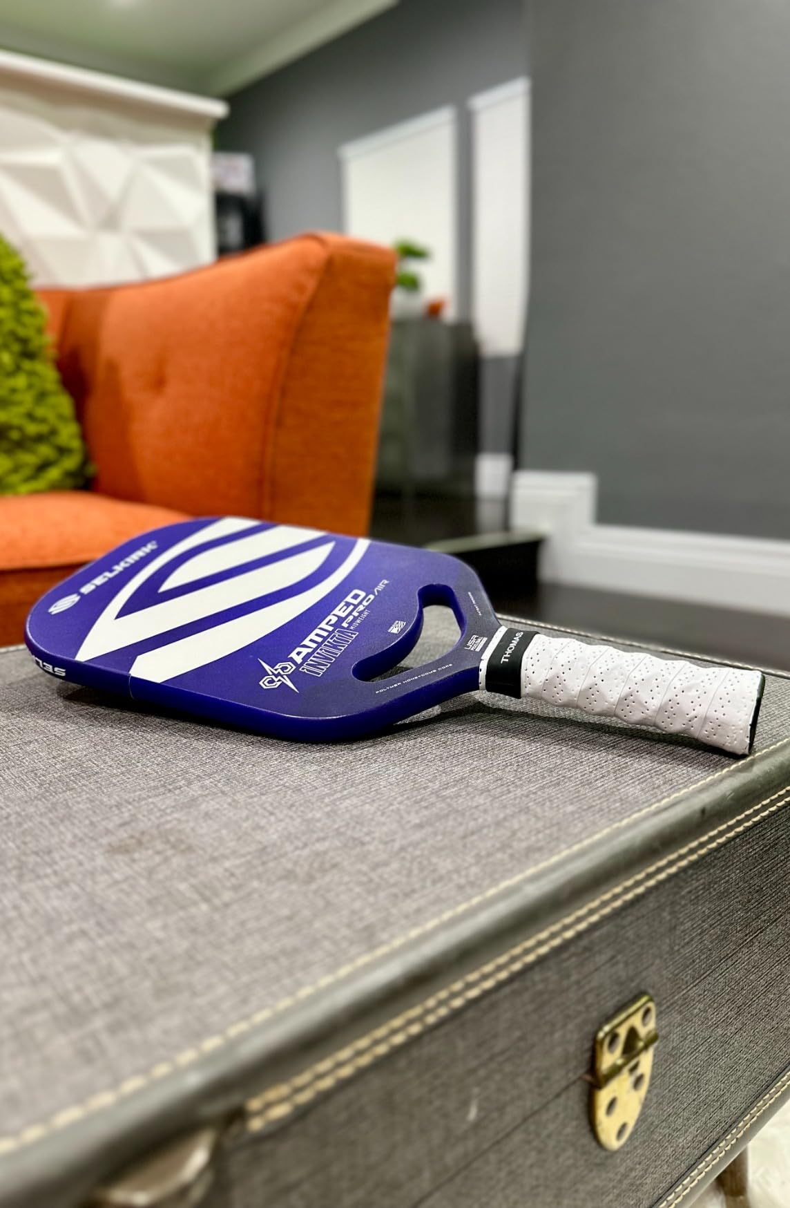 WILSON Sporting Goods Perforated Pro Tennis Racquet Overgrip, White, 3-Pack customer photo 2