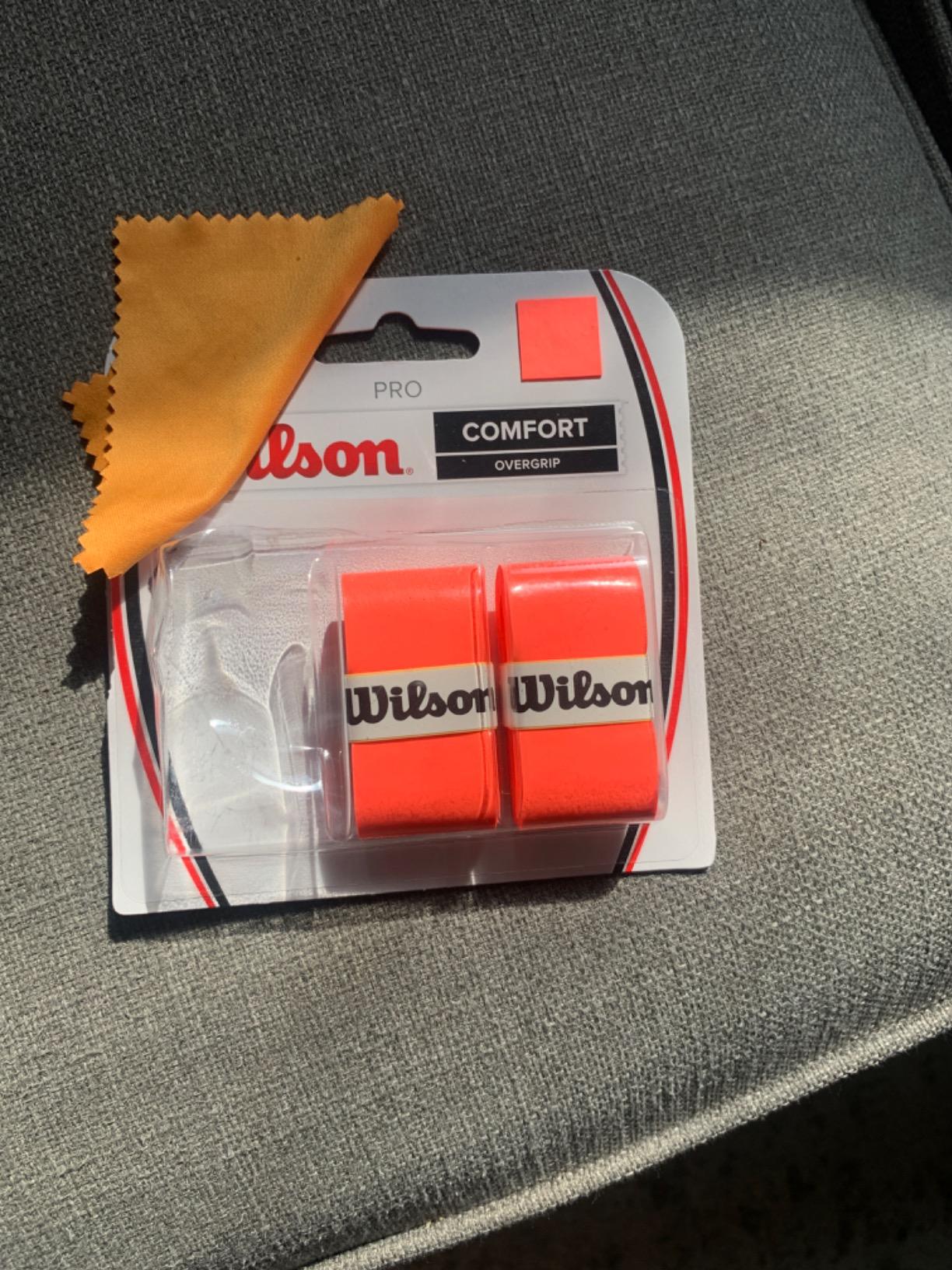 WILSON WRZ4016WH Pro Tennis Overgrip 12-Pack, White customer photo 2