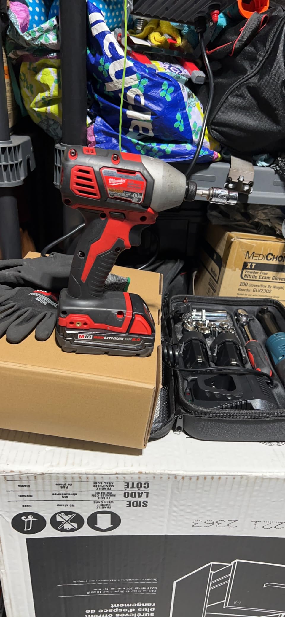 Milwaukee 2656-20 M18 18V 1/4 Inch Lithium Ion Hex Impact Driver with 1,500 Inch Pounds of Torque and LED Lighting Array (Battery Not Included, Power Tool Only) customer photo 1