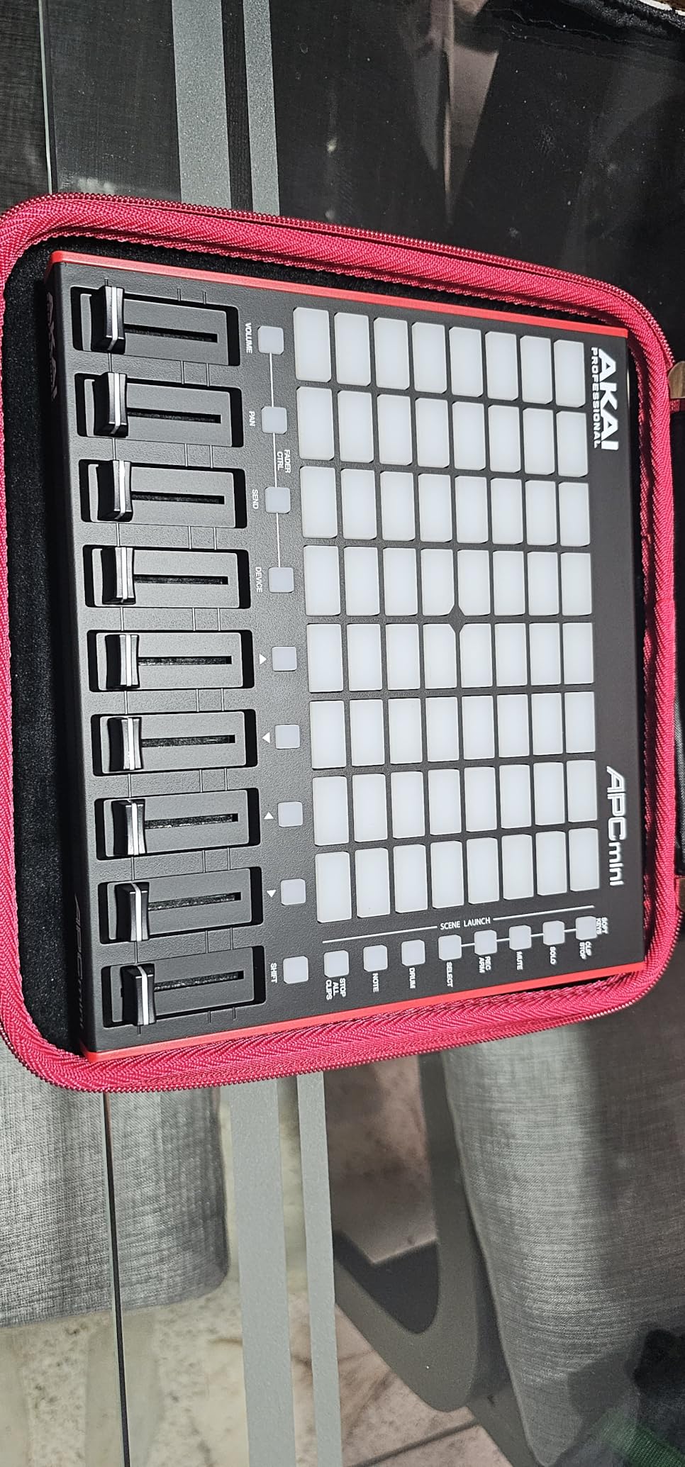 APC40 MKII - USB MIDI Controller for 1 to 1 Mapping with Ableton Live Lite with 5x8 Clip Launch Matrix, Knobs and Faders, Pro Software Suite Included customer photo 1