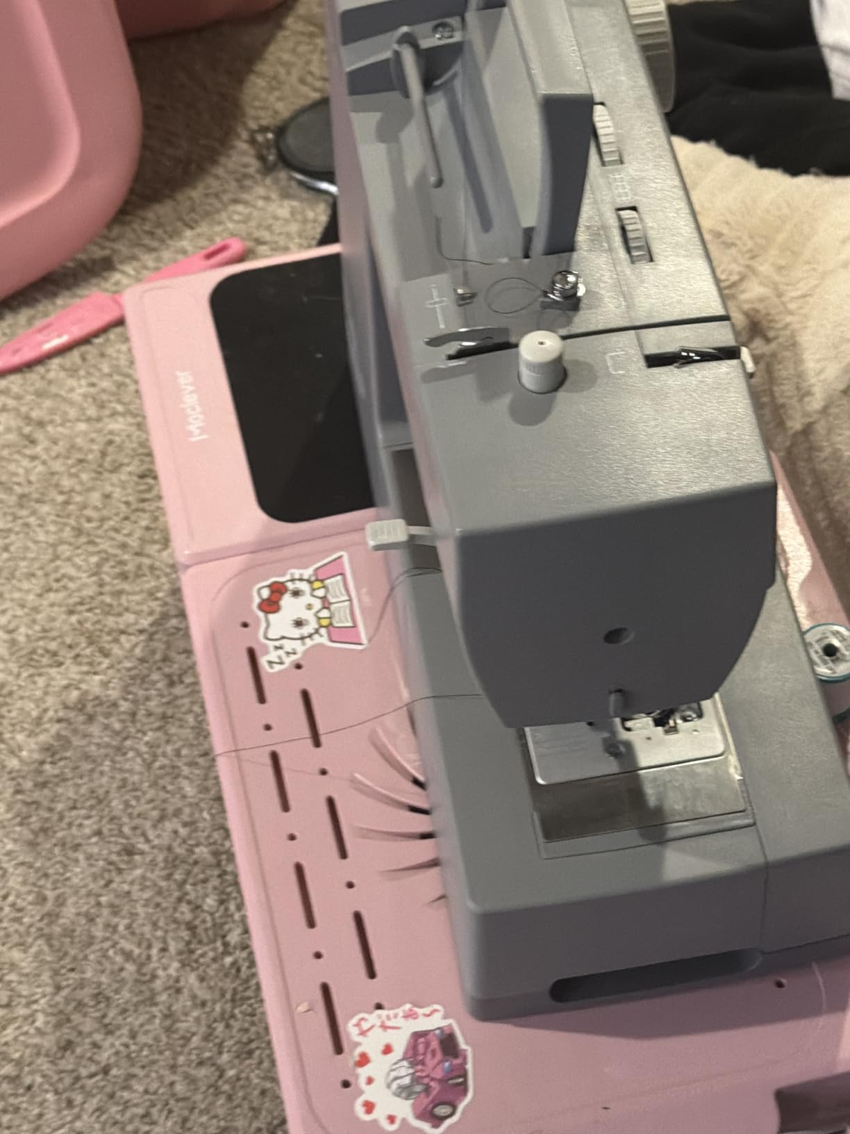 SINGER Heavy Duty 4432 High Speed Sewing Machine with Accessory Kit | Strong Motor With Enhanced Piercing Power, 110 Stitch Applications, Full Metal frame, 1-step Buttonhole & LED Light customer photo 1