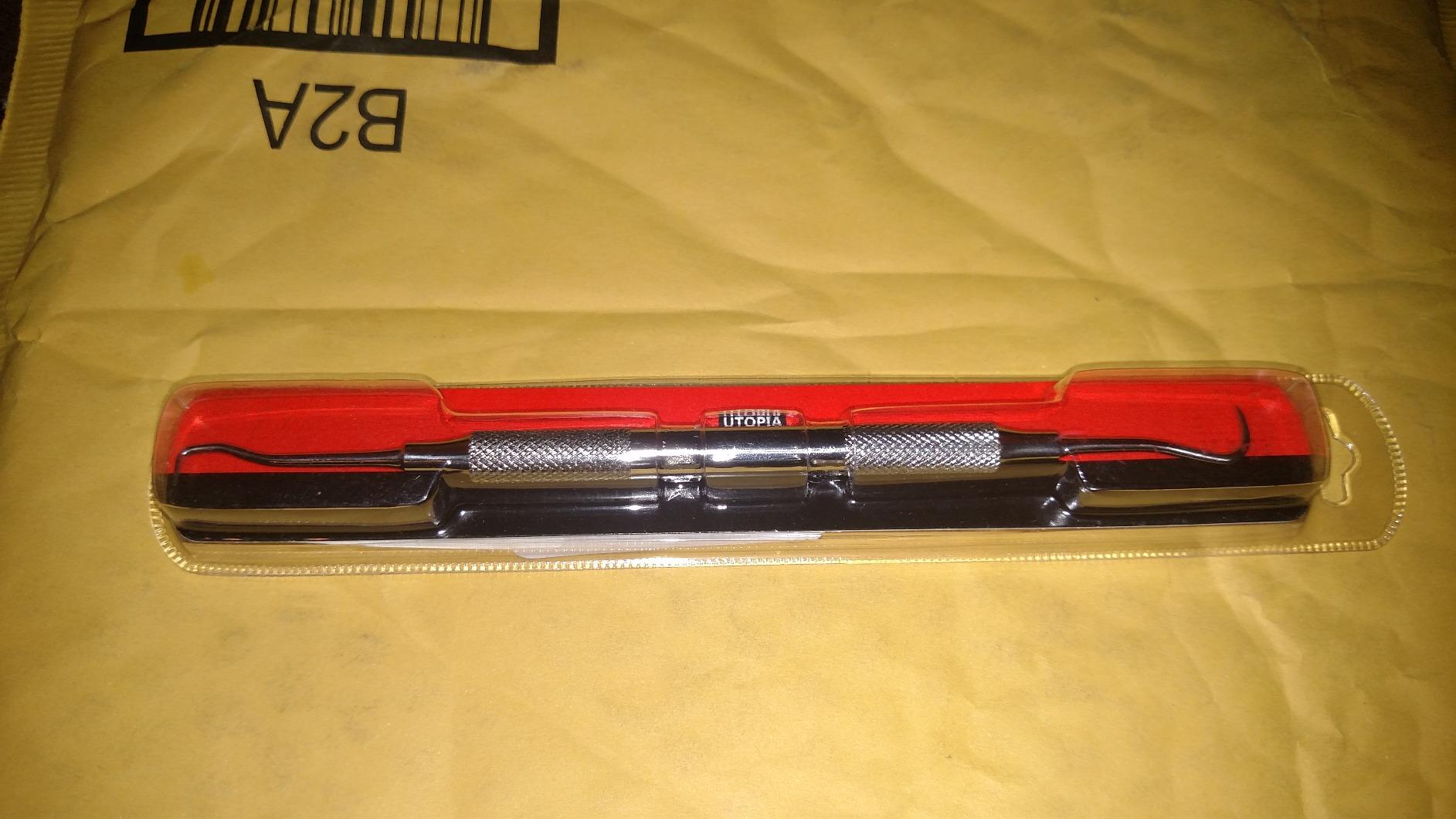 Utopia Care Professional Dental Tartar Scraper Tool, Dental Pick, Double Ended Tartar Remover for Teeth, Plaque Remover, Tooth Scraper, (1, Silver, 6.5 Inch) customer photo 1