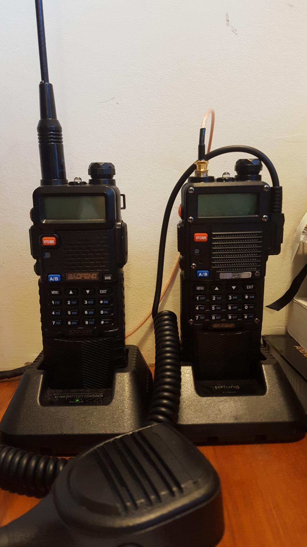 BAOFENG BF-F8HP (UV-5R 3rd Gen) 8-Watt Dual Band Two-Way Radio (136-174MHz VHF & 400-520MHz UHF) Includes Full Kit with Large Battery customer photo 2