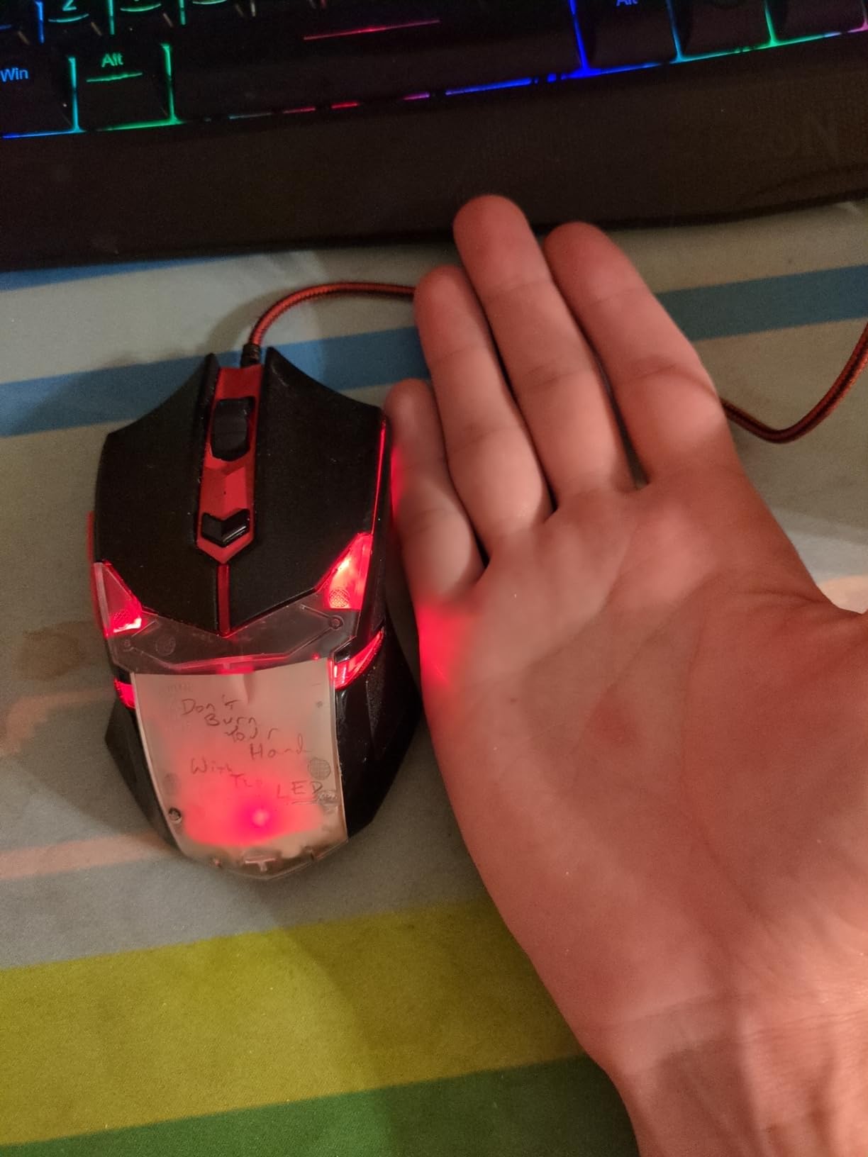 Redragon S101-3 PRO Gaming Keyboard and Mouse, RGB Backlit Programmable Keyboard Mouse with Software, Independent Macro Record Keys, Value Combo Set, New Update Version customer photo 2