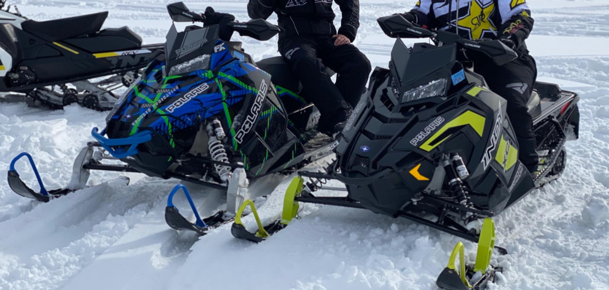 Polaris Snowmobile Low Windshield with Striped Logo - 2880387 customer photo 2