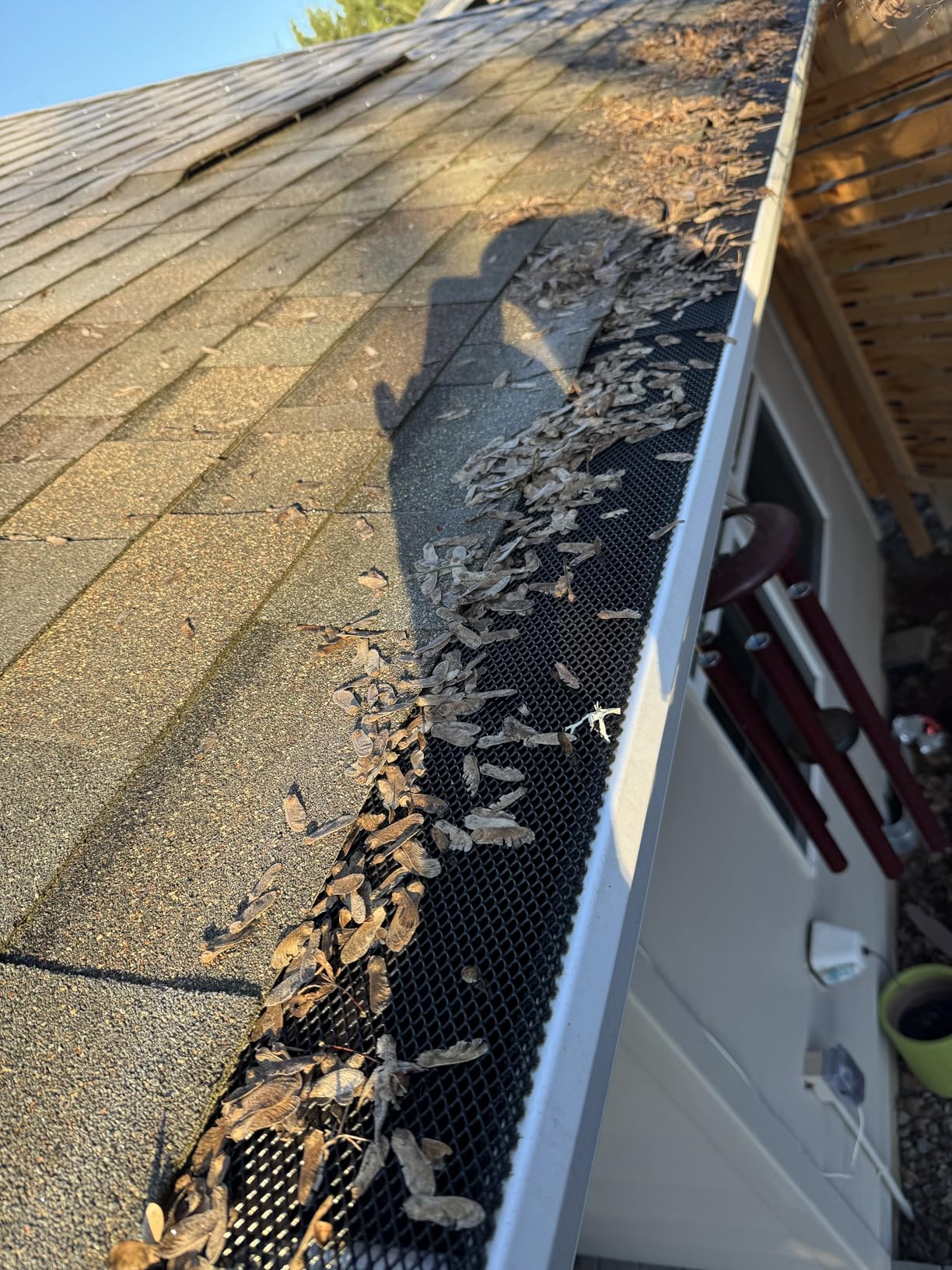 Amerimax Home Products 636025 Lock-In Gutter Guard, Black, 25 Count (Pack of 1) customer photo 2