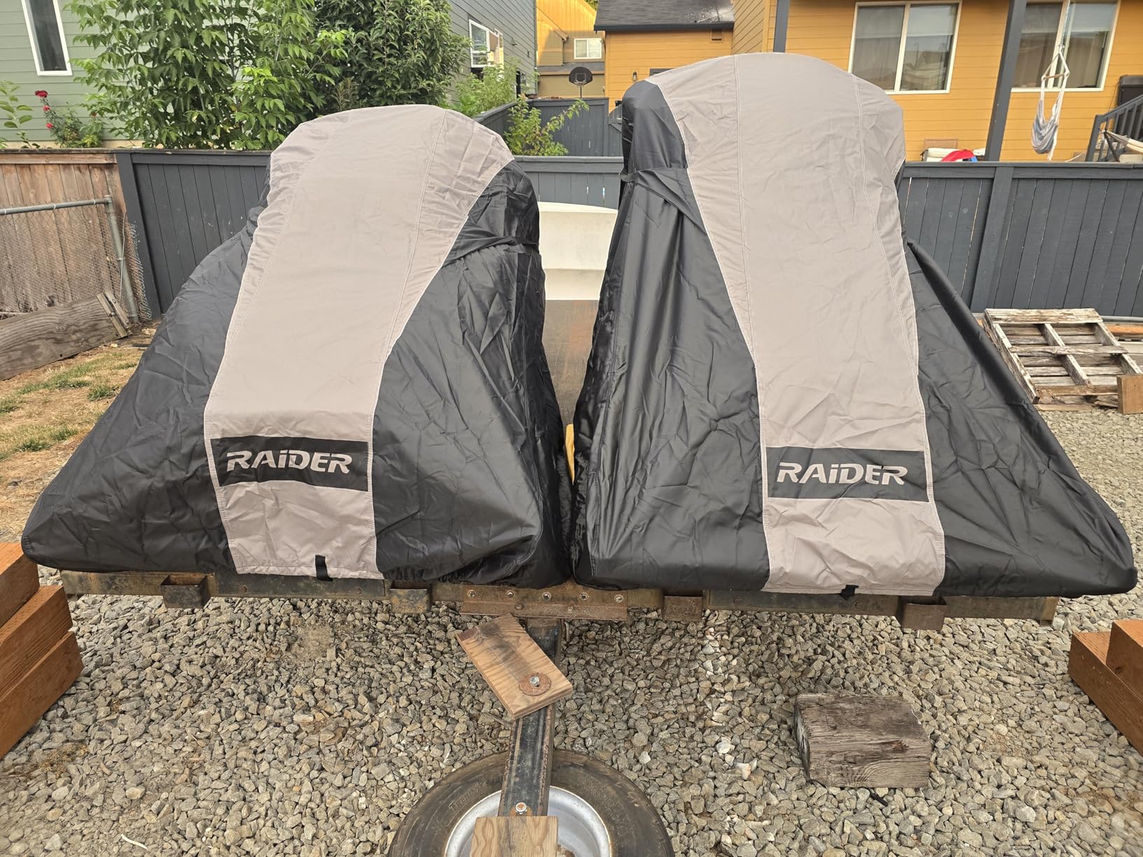 Raider 02-7746 DT-Series Premium XX-Large Heavy-Duty Snowmobile Storage Cover, black customer photo 1