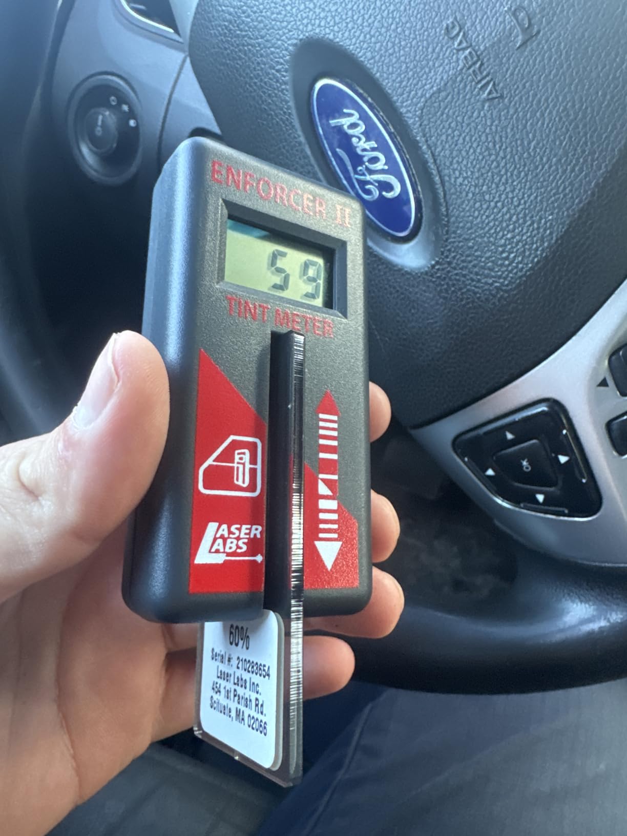 Enforcer II Tint Meter customer photo 1