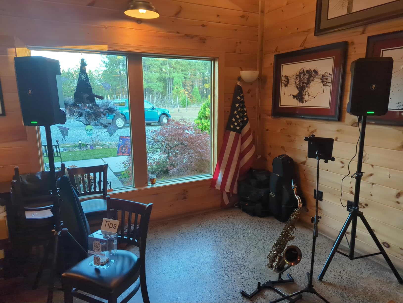 Rockville RVES1 Pair Tripod DJ PA Speaker Stands with Carry Bag, 100 lbs Capacity, Adjustable Height to 71