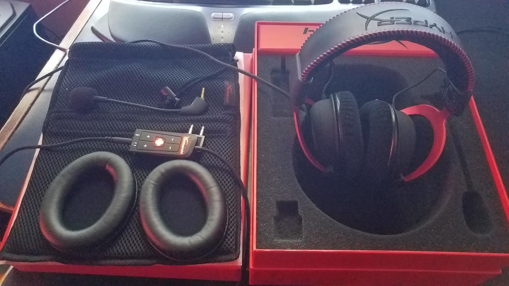 HyperX Cloud II Gaming Headset - 7.1 Surround Sound - Memory Foam Ear Pads - Durable Aluminum Frame - Multi Platform Headset - Works with PC, PS4, PS4 PRO, Xbox One, Xbox One S - Red (KHX-HSCP-RD) customer photo 2