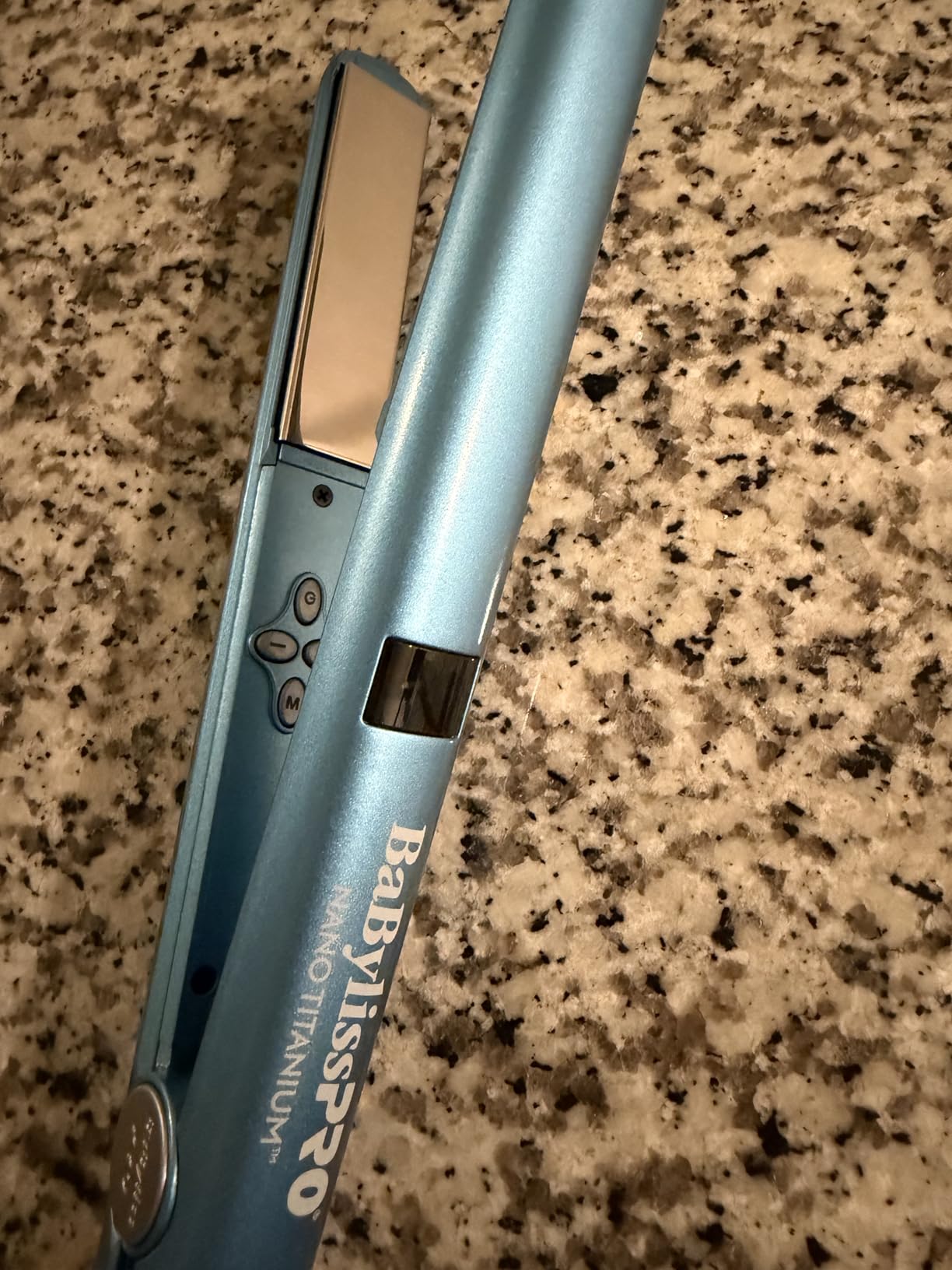 BaBylissPRO Nano Titanium Flat Iron Hair Straightener, Digital Flat Iron for Pro Salon Results, Styling Tool for All Hair Types customer photo 2