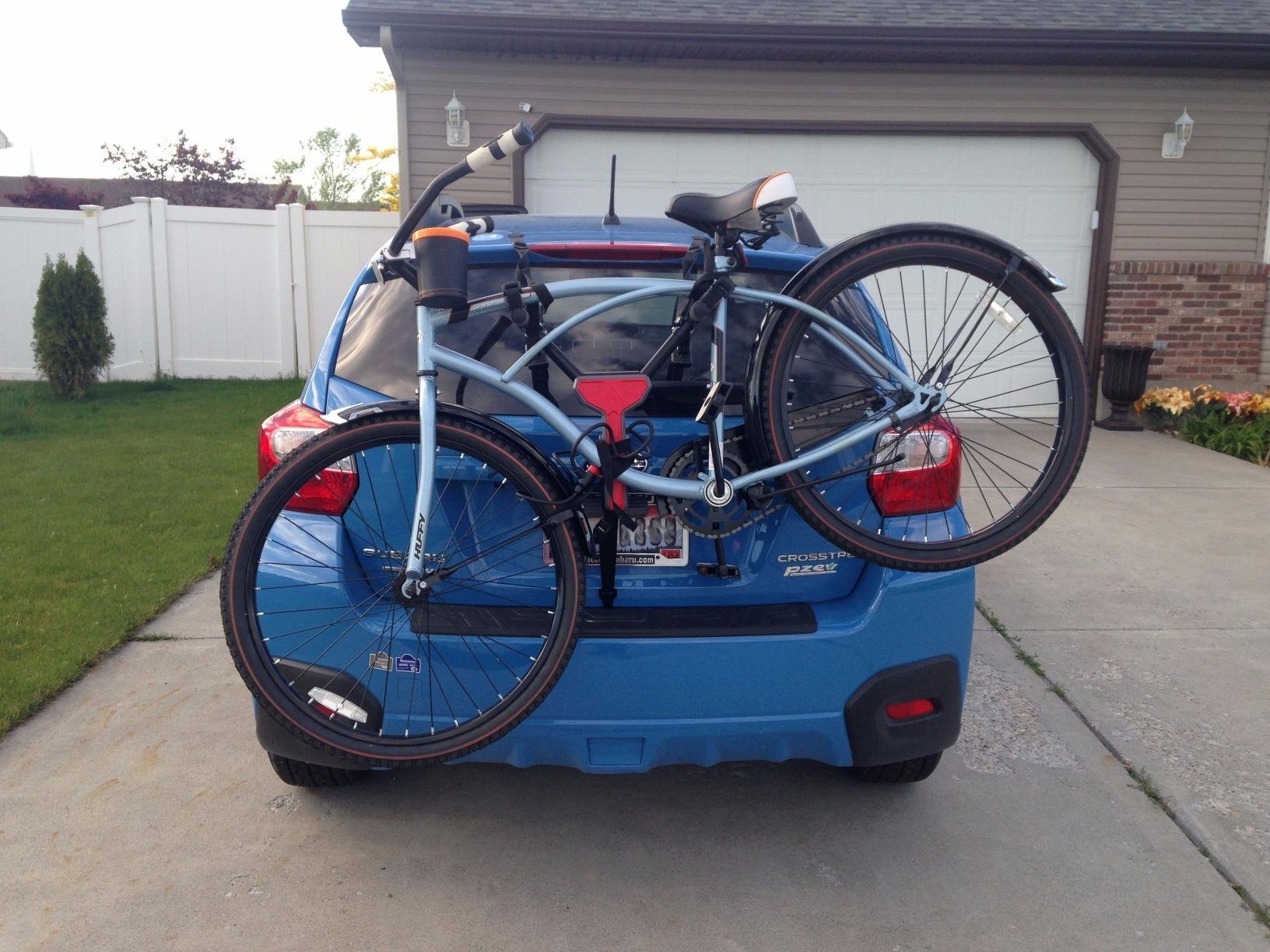 Allen Sports Ultra Compact Folding 2-Bike Trunk Mount Rack, Model MT2-B customer photo 2