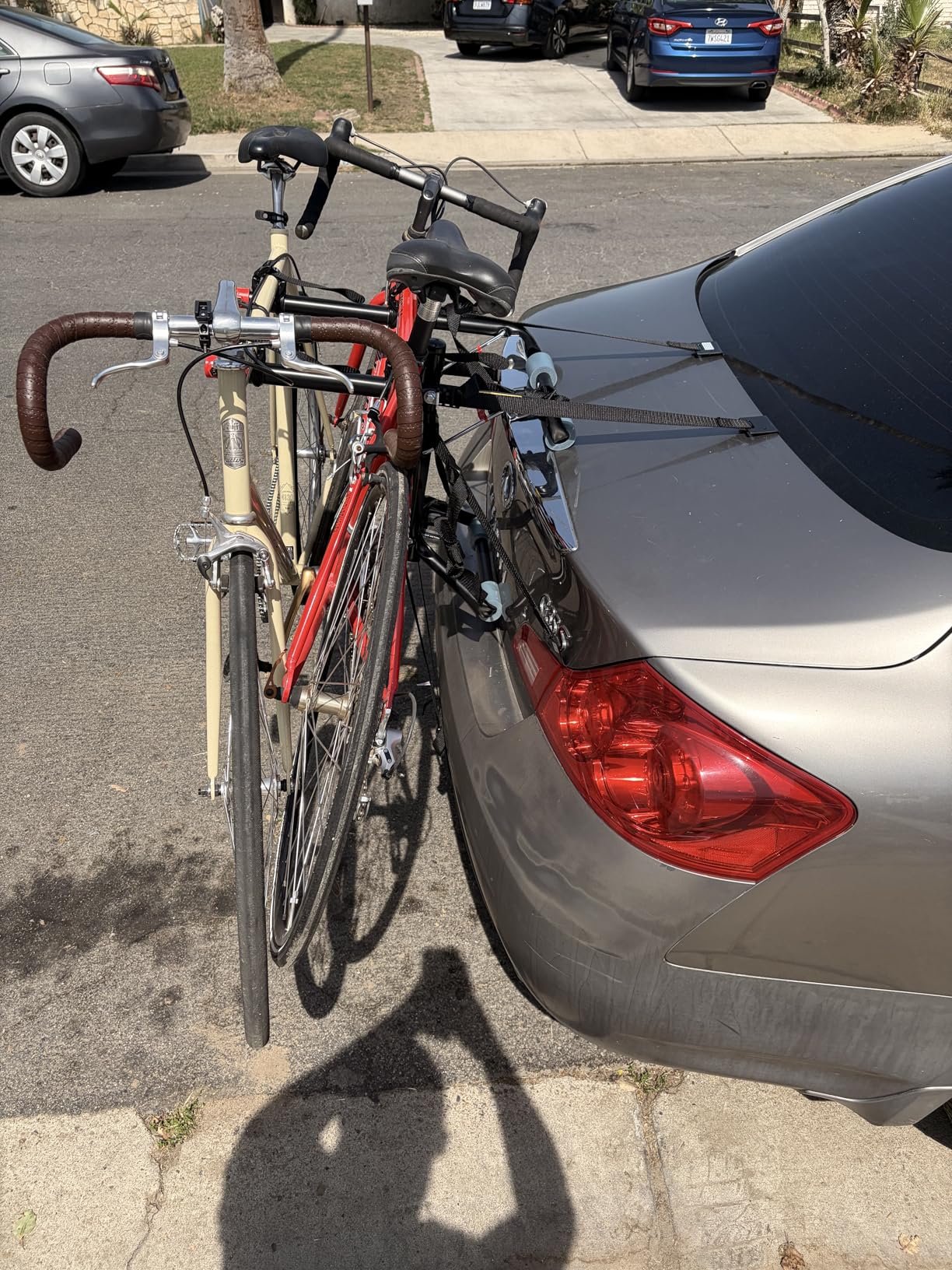 Allen Sports Deluxe Trunk Mount 3-Bike Carrier, Model 103DN-R, Black customer photo 2