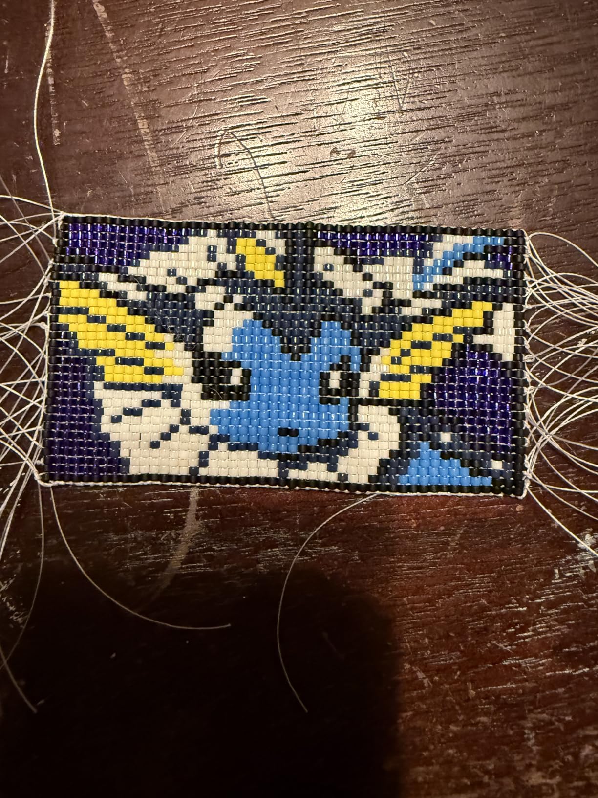 The Beadsmith Wooden Bead Loom, 11 x 7 x 3, Includes Assembly Instructions, Use to Create Bracelets, Necklaces, Belts, and More customer photo 2