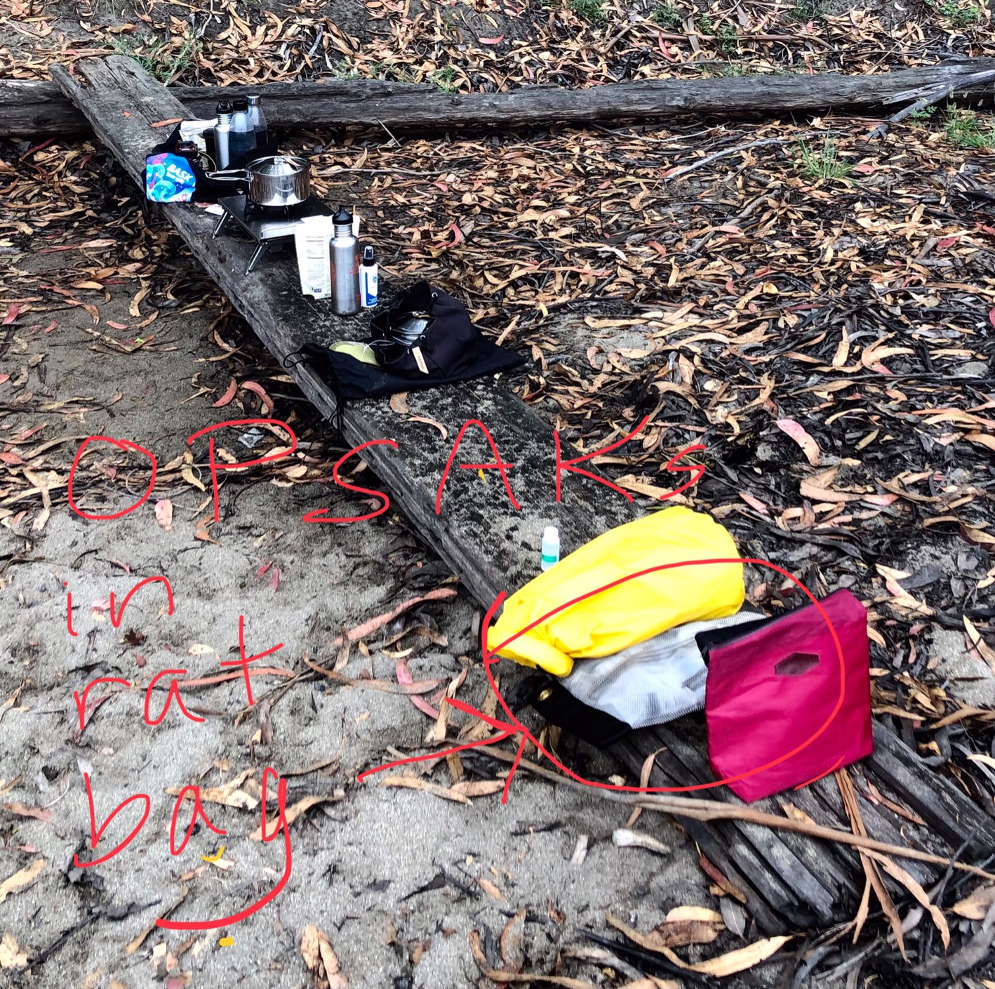 LOKSAK - OPSAK Odor Proof Dry Bags for Backpacking, Hiking and Storage- Resealable and Reusable Storage Bags (2 Pack - 12 Inch x 20 Inch) customer photo 1