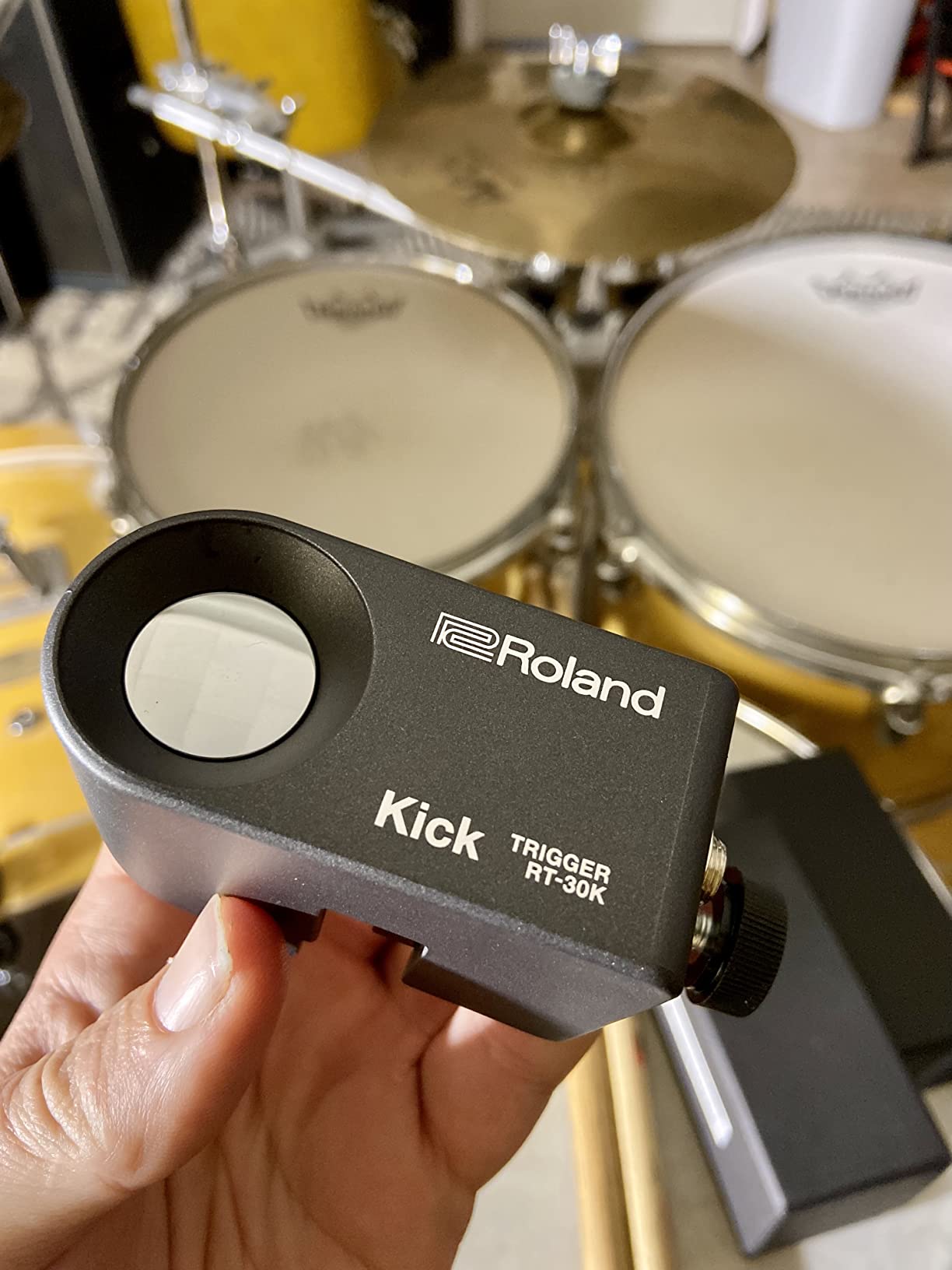 Roland RT-30K Bass Drum Trigger for Hybrid Drumming customer photo 1