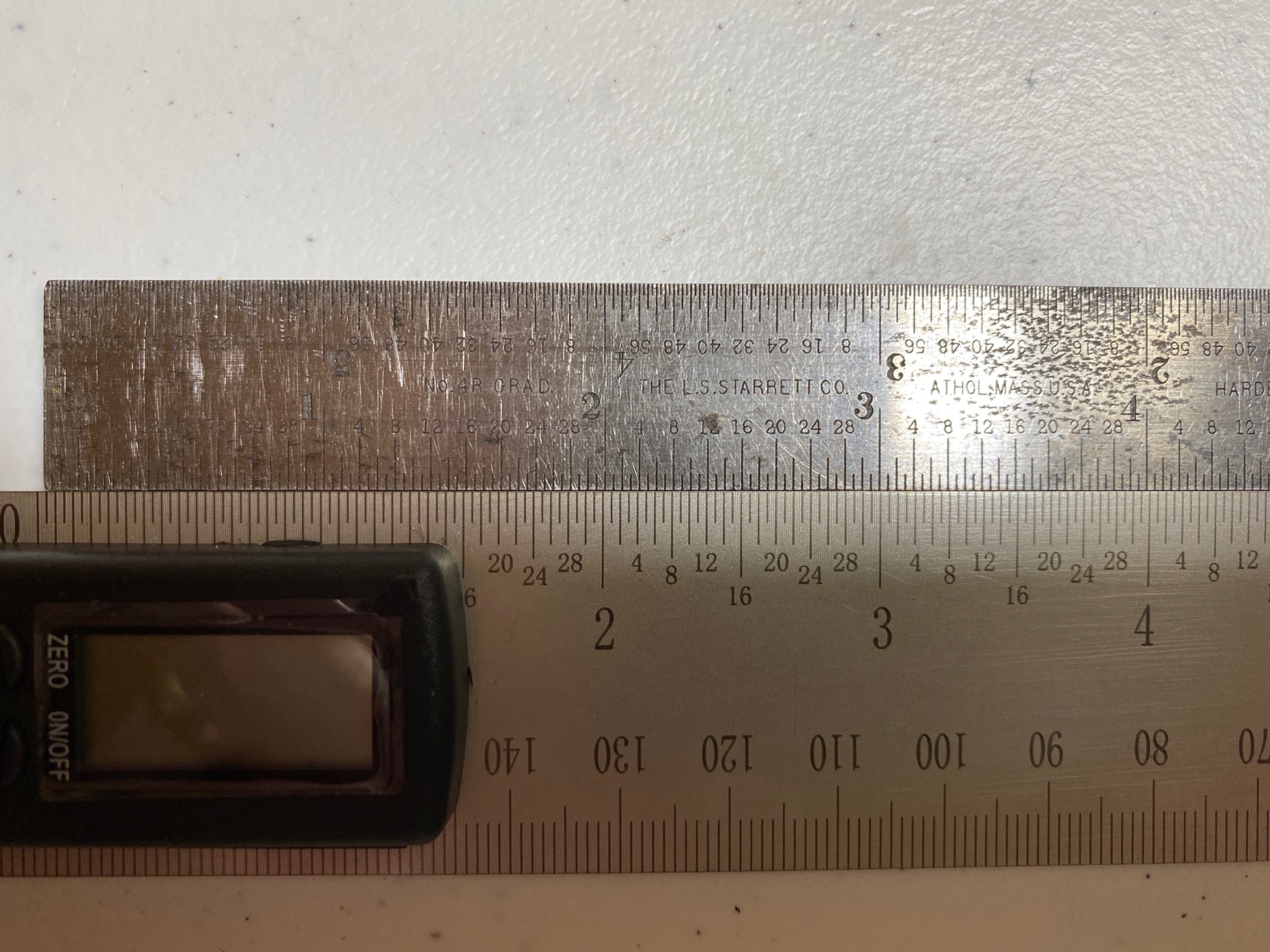 GemRed 82305 Digital Angle Finder GemRed Protractor Stainless steel 7inch 200mm (Black Button) customer photo 2