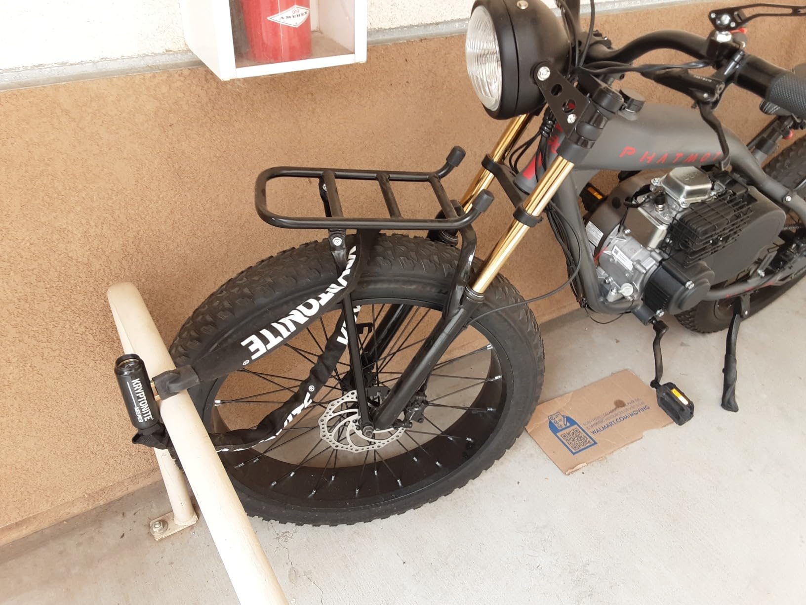 Kryptonite Keeper 712 Bike Chain Lock, 4 Feet Long Heavy Duty Anti-Theft Bicycle Chain Lock with Keys customer photo 2