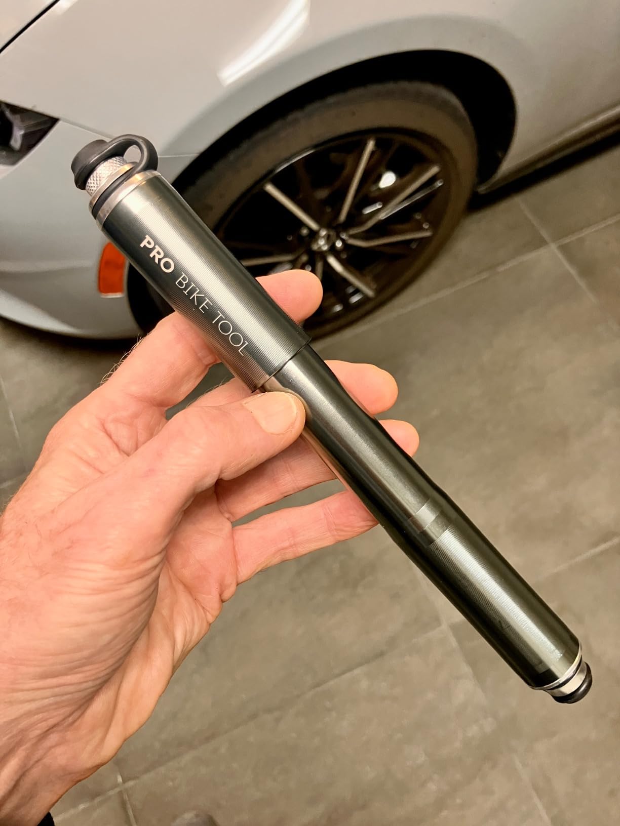 Pro Bike Tool Mini Bike Pump - Compact and Portable Bicycle Tire Pump for Fast Inflation - Compatible with Presta and Schrader Valves - Lightweight and Durable Design - Essential Bicycle Accessories customer photo 2