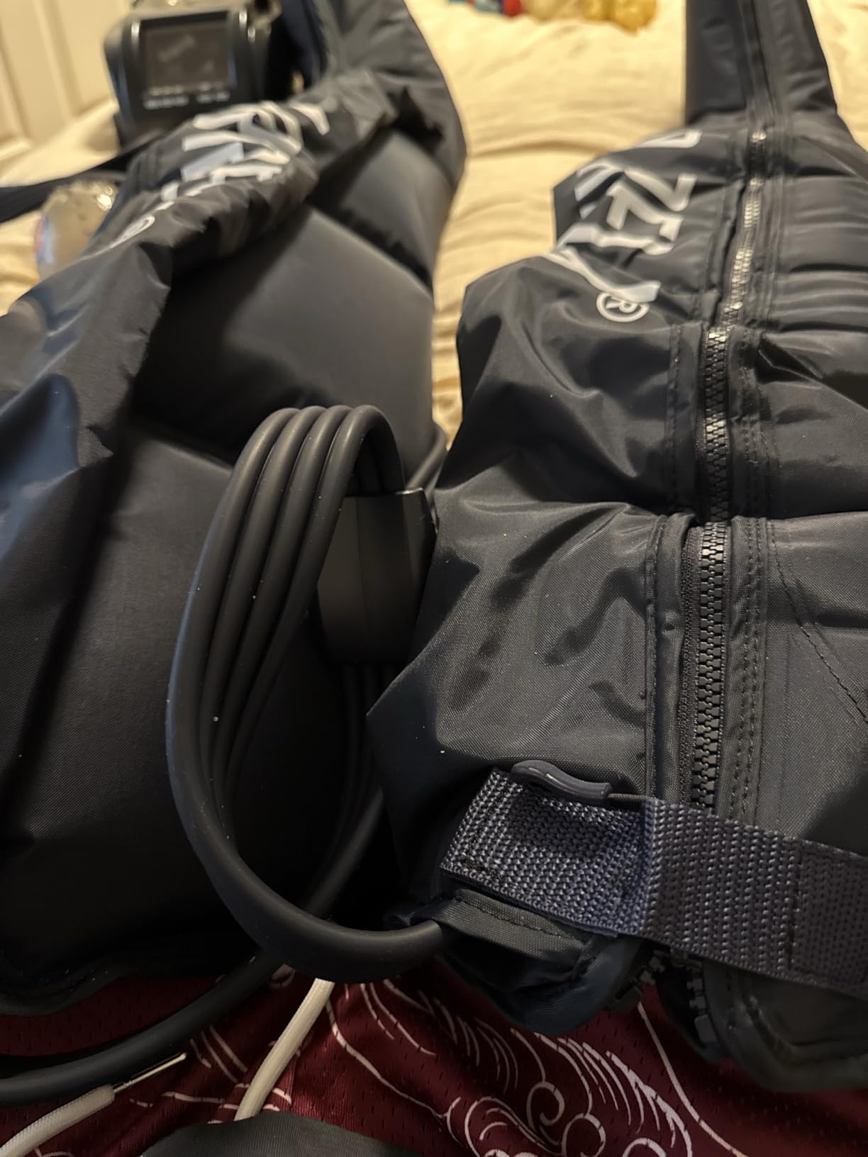 Air Relax AR-2 Professional Compression Boots, FDA Cleared Leg Recovery System, Medical Grade Recovery Boots and Pump, 3 Therapy Modes 4 Chambers, for Circulation in Legs and Muscle Relief customer photo 1