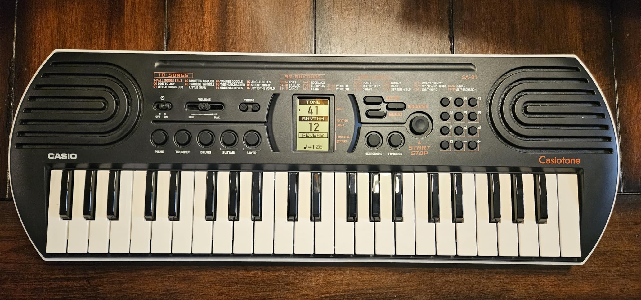 Casio Casiotone SA-81 - Compact Keyboard with 100 Tones & 50 Rhythms | Fun for Beginners | Great for Music Practice and Learning customer photo 2