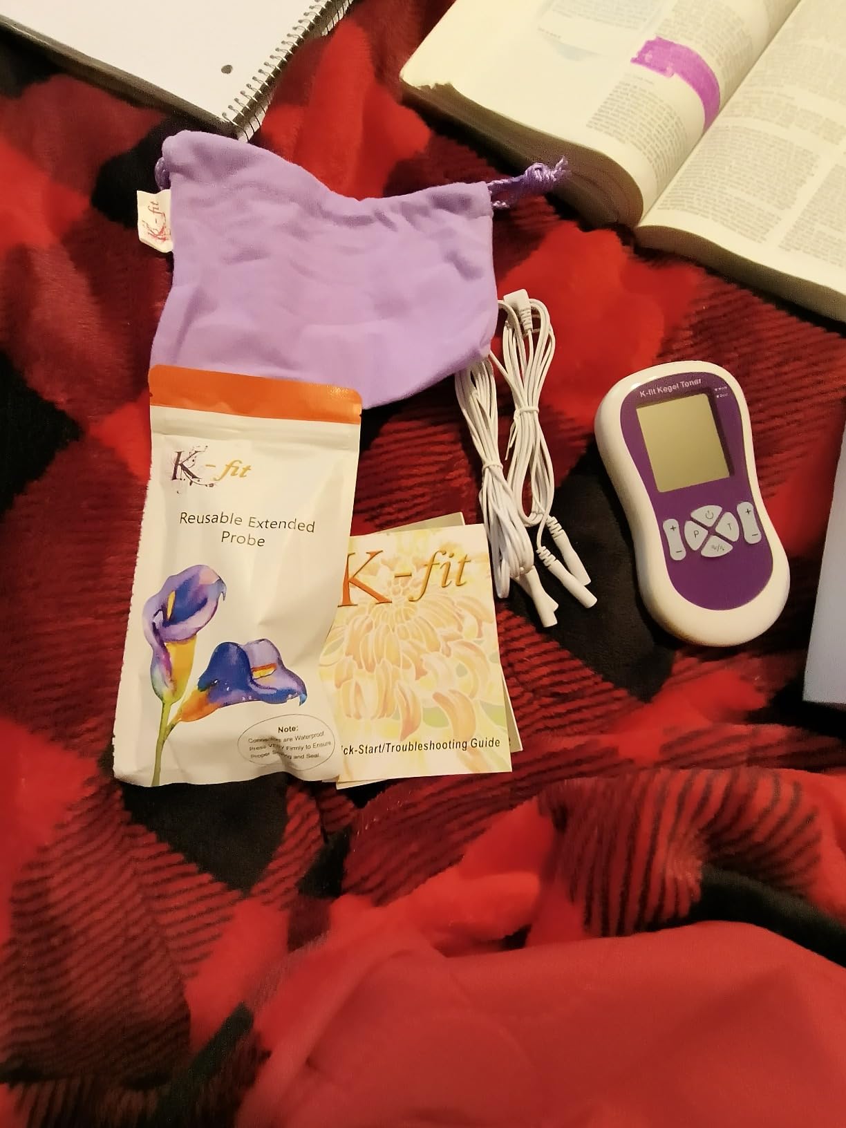 K-fit Kegel Toner for Women - Electric Pelvic Muscle Exerciser for Automatic Kegels, Incontinence Stimulator customer photo 1