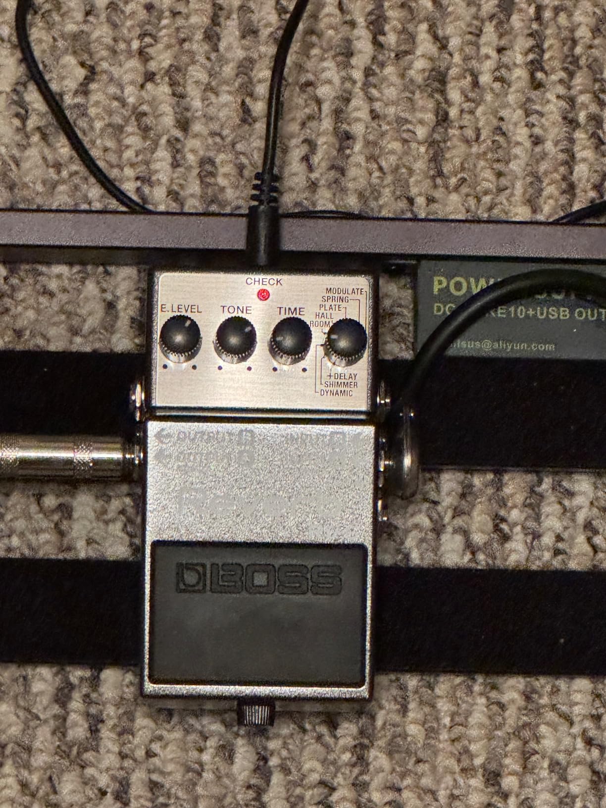 BOSS RV-6 Reverb Guitar Pedal (RV-6) customer photo 1