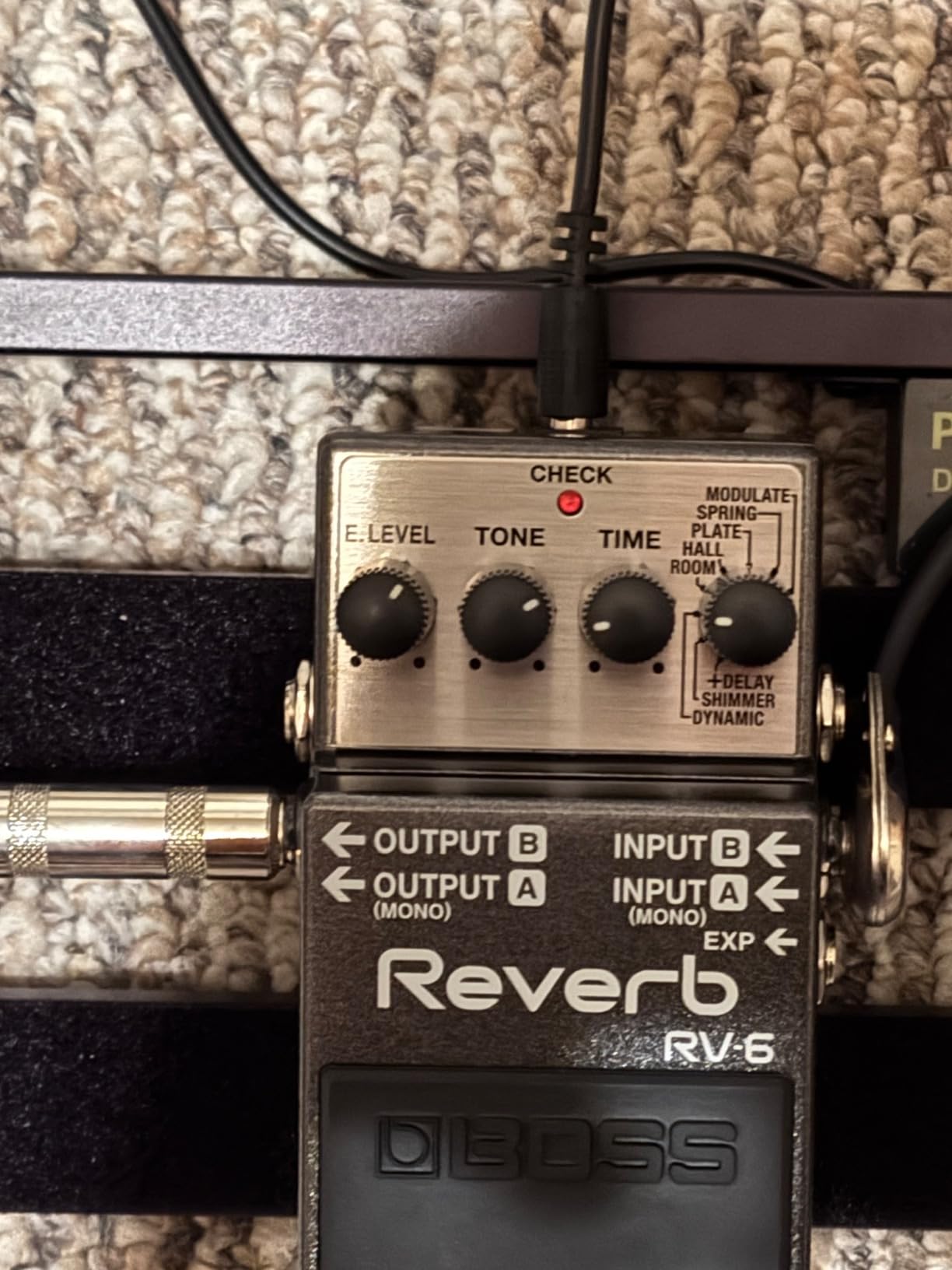 BOSS RV-6 Reverb Guitar Pedal (RV-6) customer photo 2