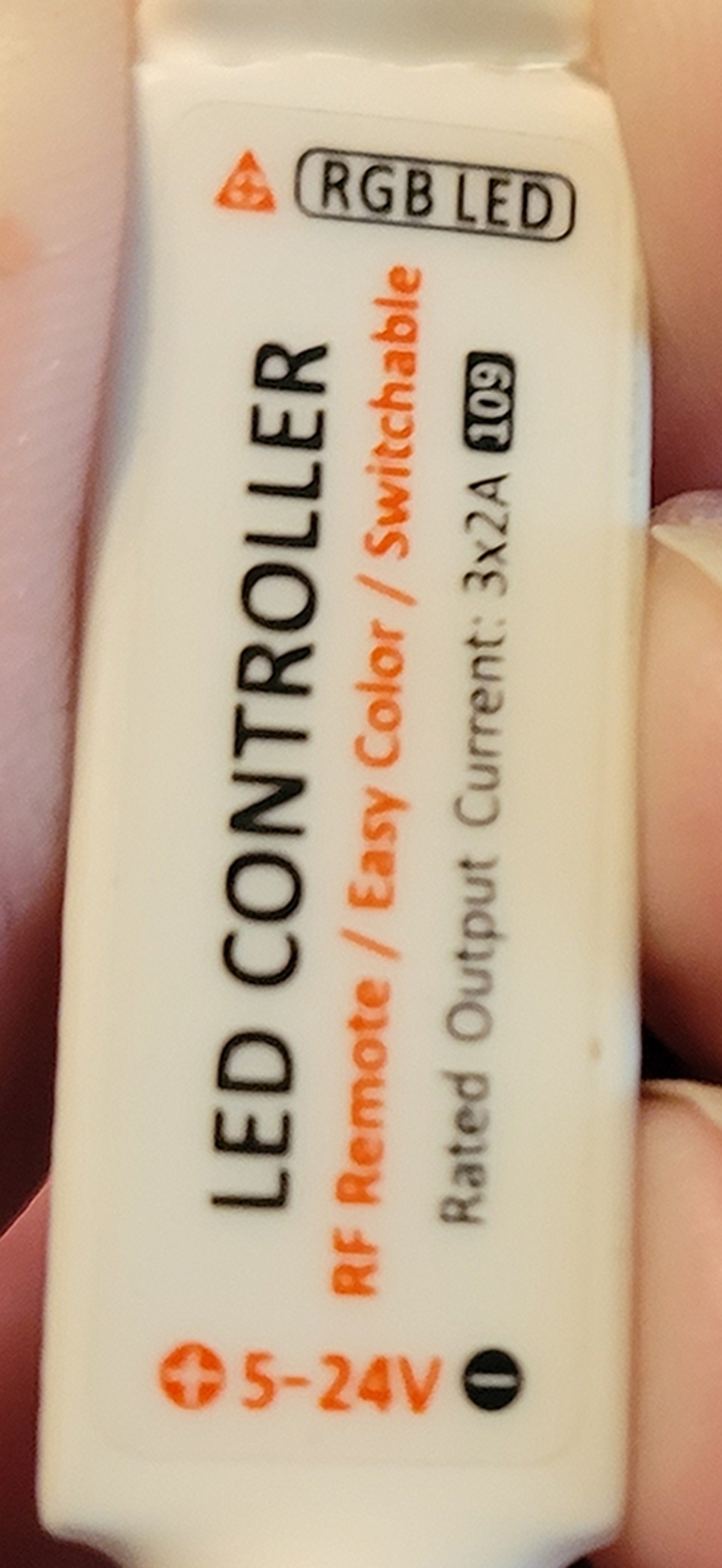 RGBZONE RF Wireless Remote LED Controller, DC 5V/12V/24V for 5050 3528 5630 LED Strip Lights, Mini 4-Pin RF LED Controller customer photo 2