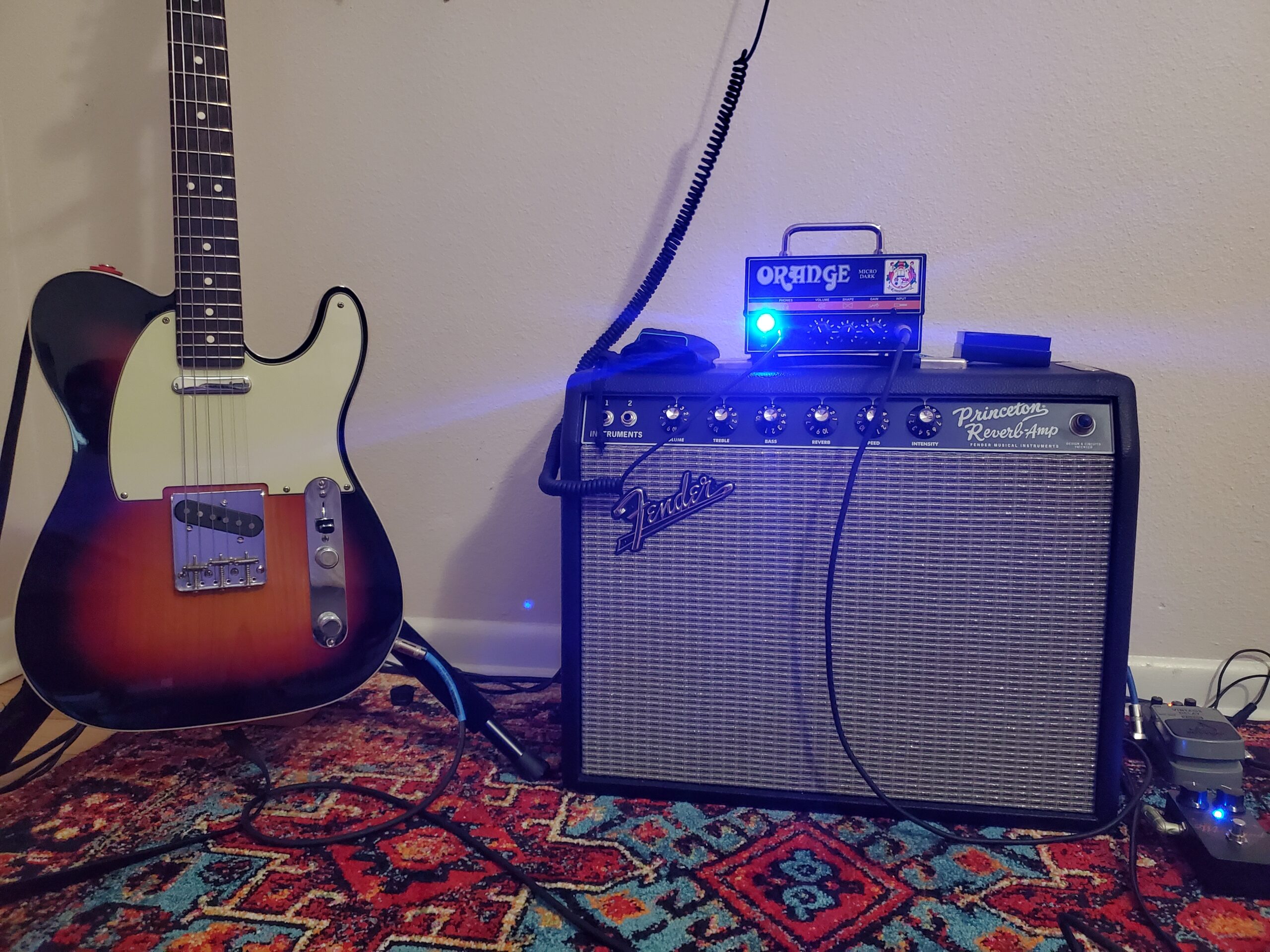 Orange Micro Dark Terror Mini Guitar Amp Head 20 Watts customer photo 1