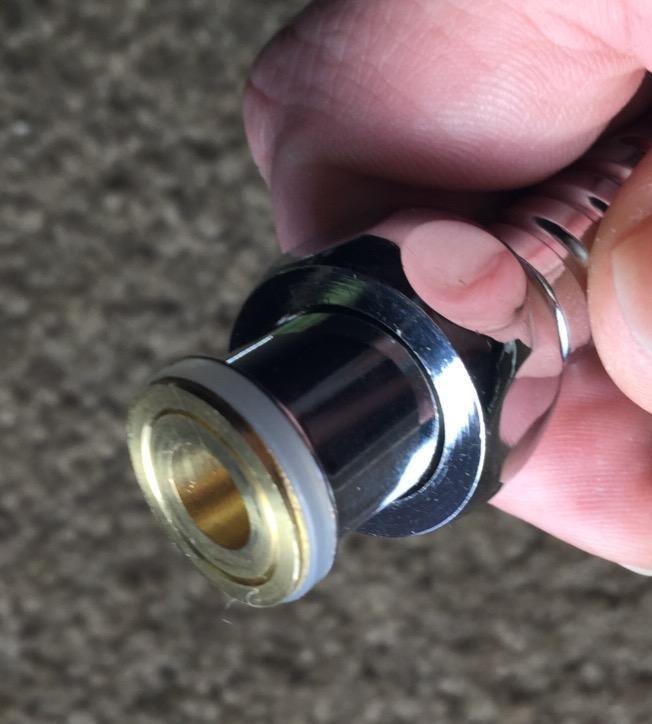 YOO.MEE LED Thermometer Handheld Shower Heads, Water Powered Light to Display Fahrenheit, Special for Skin Showering, Child and Pet Shower, Shower Accessories w/ 79'' Hose, Bracket, Polished Chrome customer photo 1