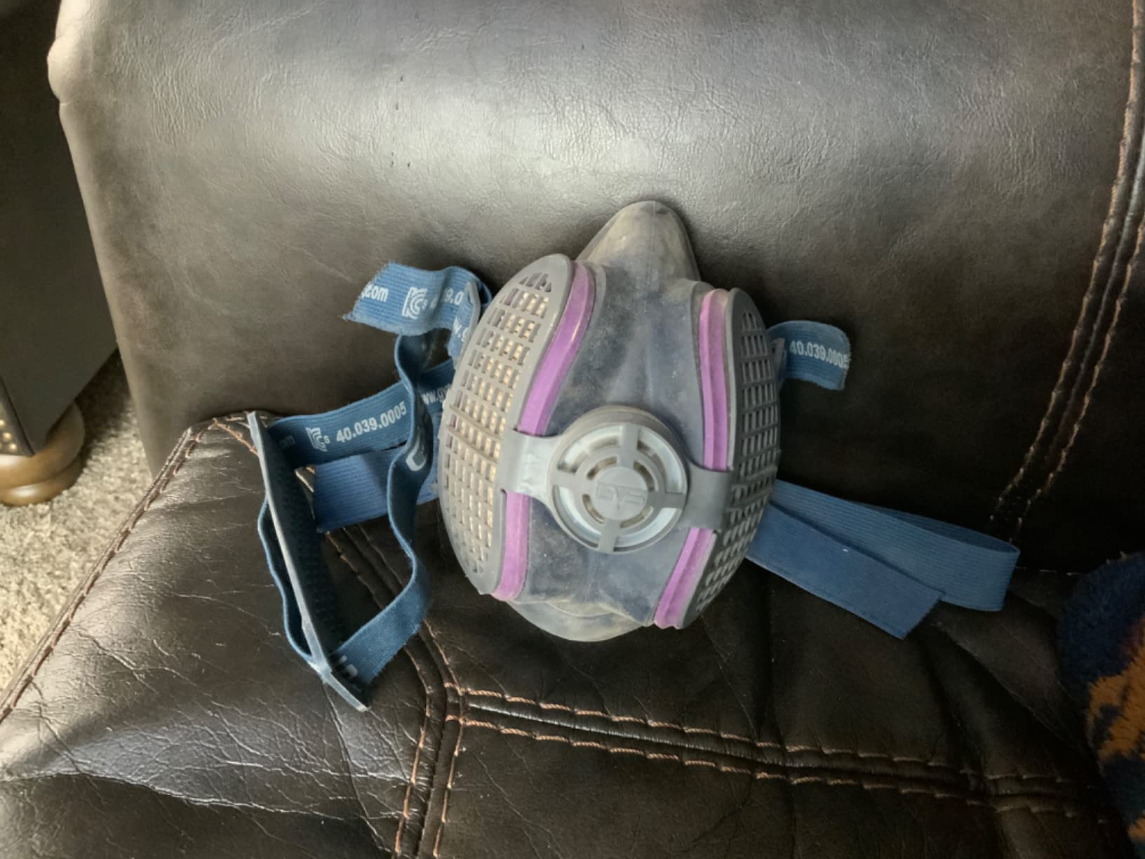 GVS SPR456 Elipse P100 Nuisance Dust Half Mask Respirator with replaceable and reusable filters included, M/L Size customer photo 1