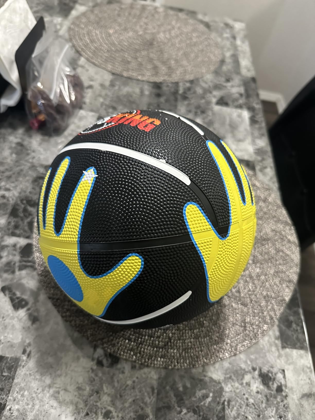 HOOPSKING Skill Shooter Basketball w/OnlineTraining Video, Basketball with Hand Placement customer photo 1