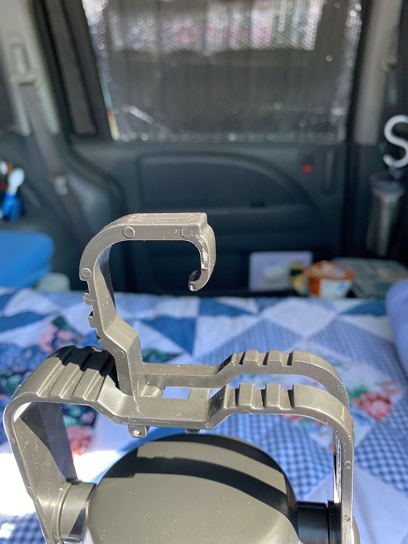 Odoland Portable LED Camping Lantern with Ceiling Fan - Hurricane Emergency customer photo 2