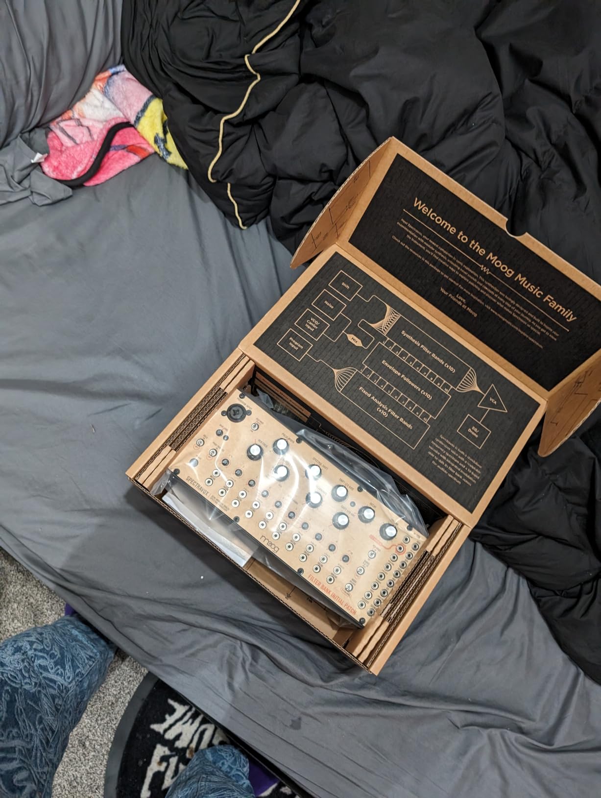 MOOG DFAM Semi-Modular Analog Percussion Synthesizer with 8 Step Sequencer, 24-Point Patch Bay customer photo 2